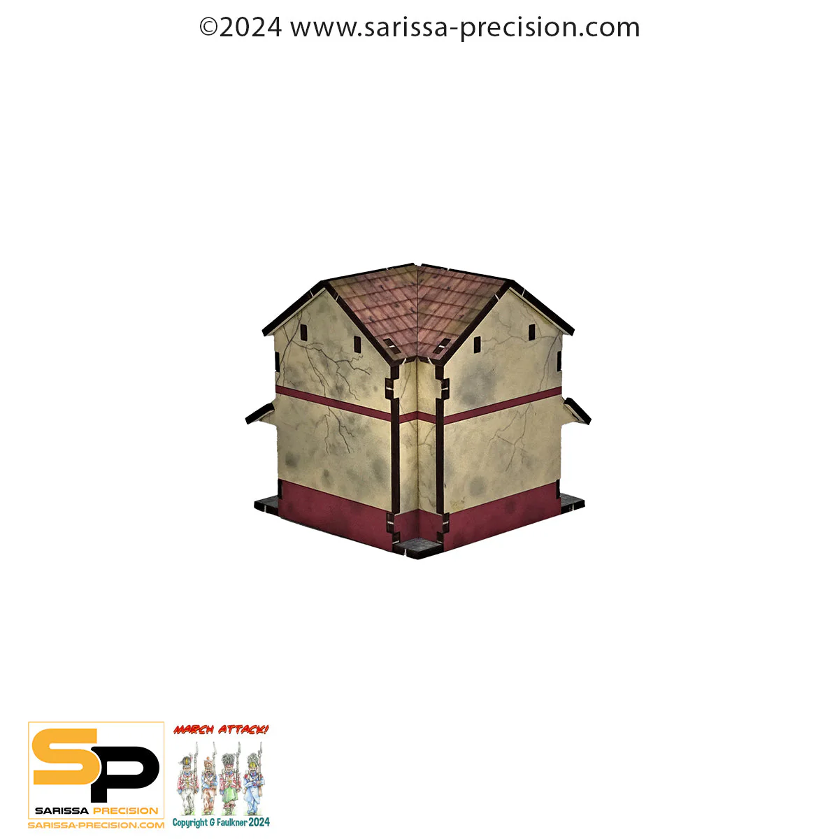 15mm Rome Insula Corner 1 - Image 2