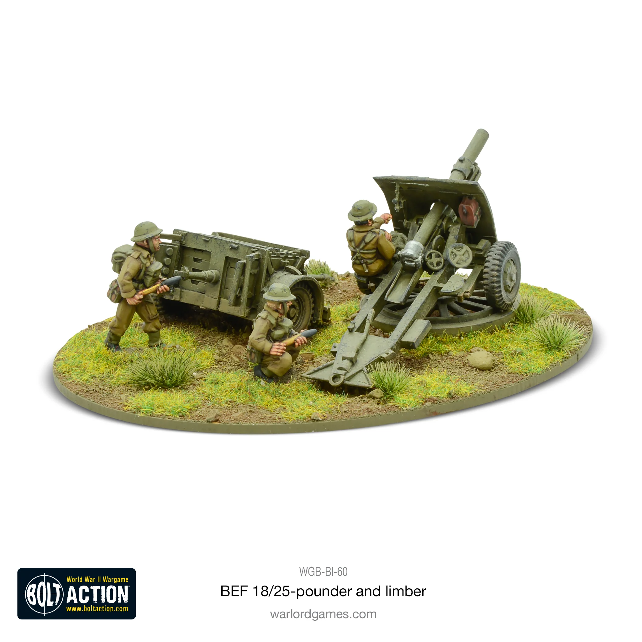 18/25pdr Gun and Limber (BEF) - Image 3