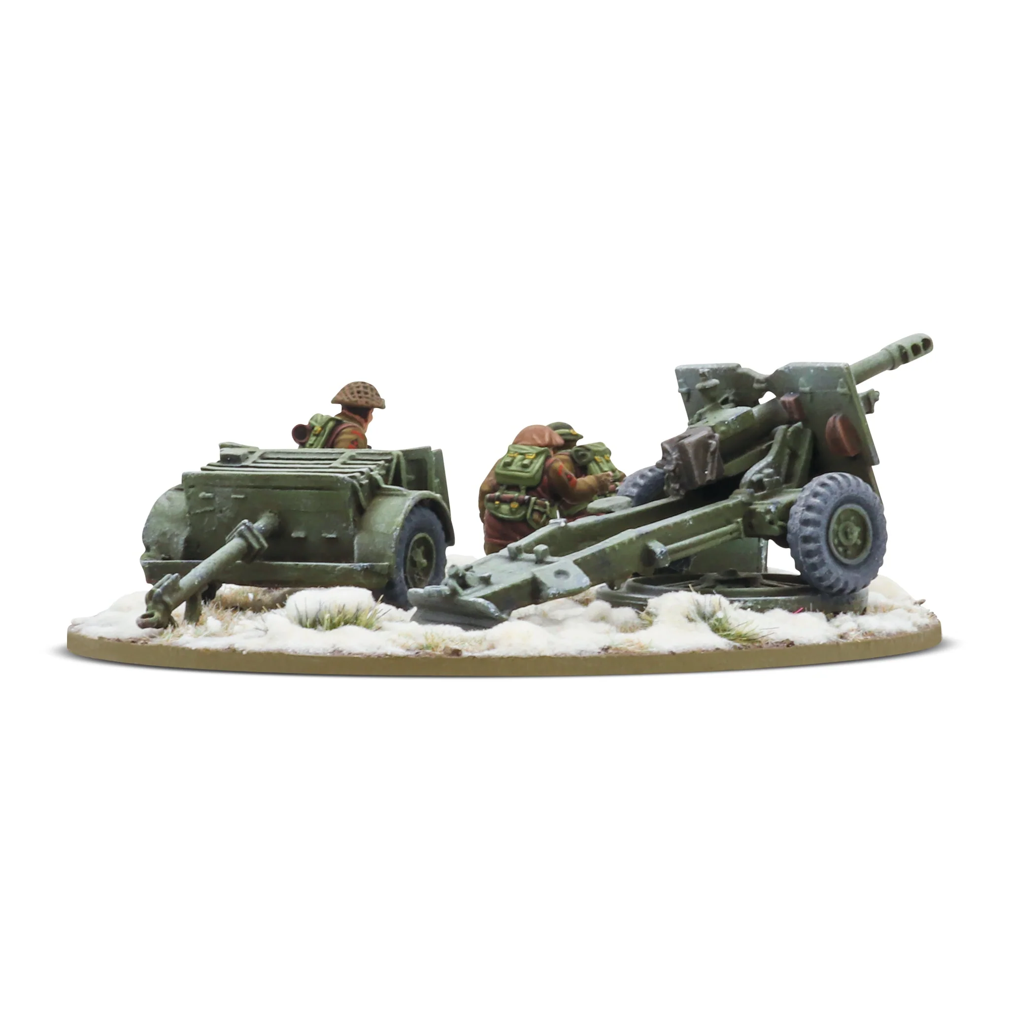 25-Pdr Light Howitzer with British Infantry (Winter) Crew - Image 2