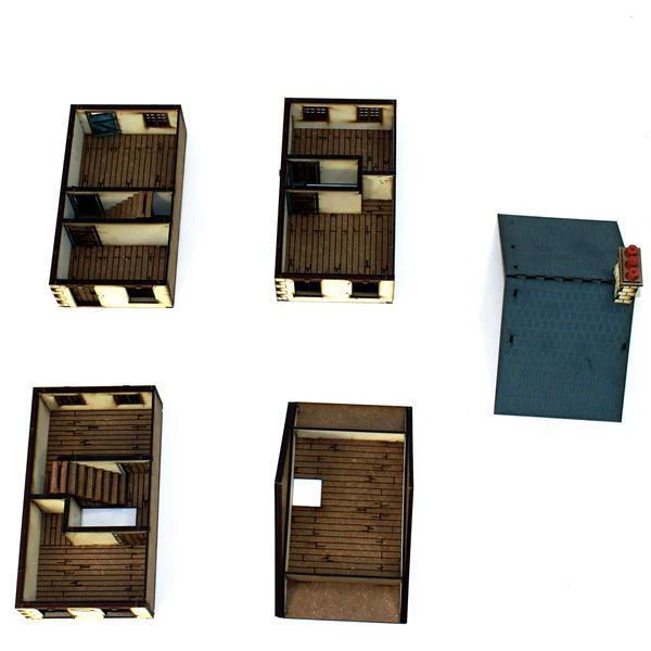 28mm Three Storey End Terrace - Image 4