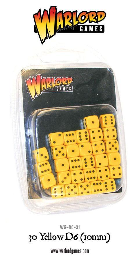 30 Yellow D6 (10mm) - Image 2