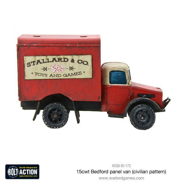 15cwt Bedford panel van (civilian pattern) - Image 2