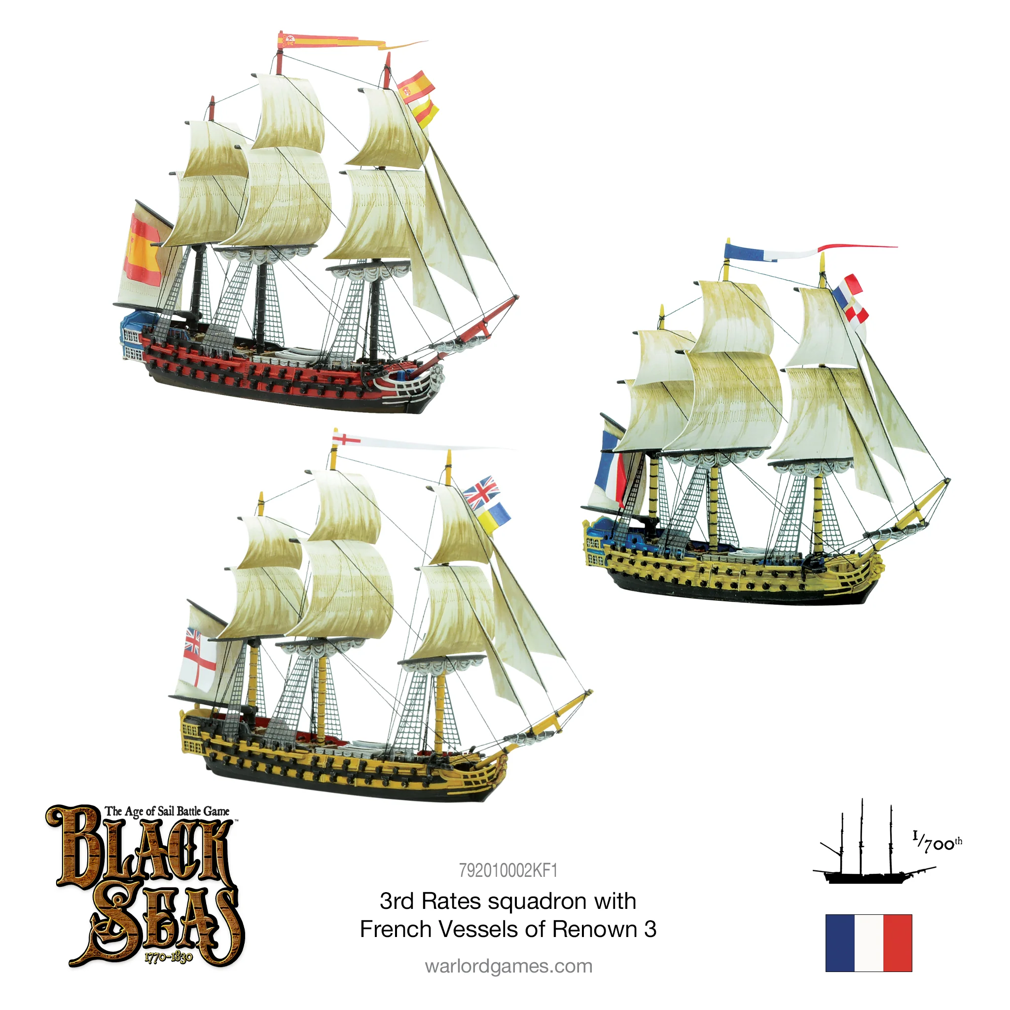 3rd Rates Squadron with French Vessels of Renown 3 - Image 3