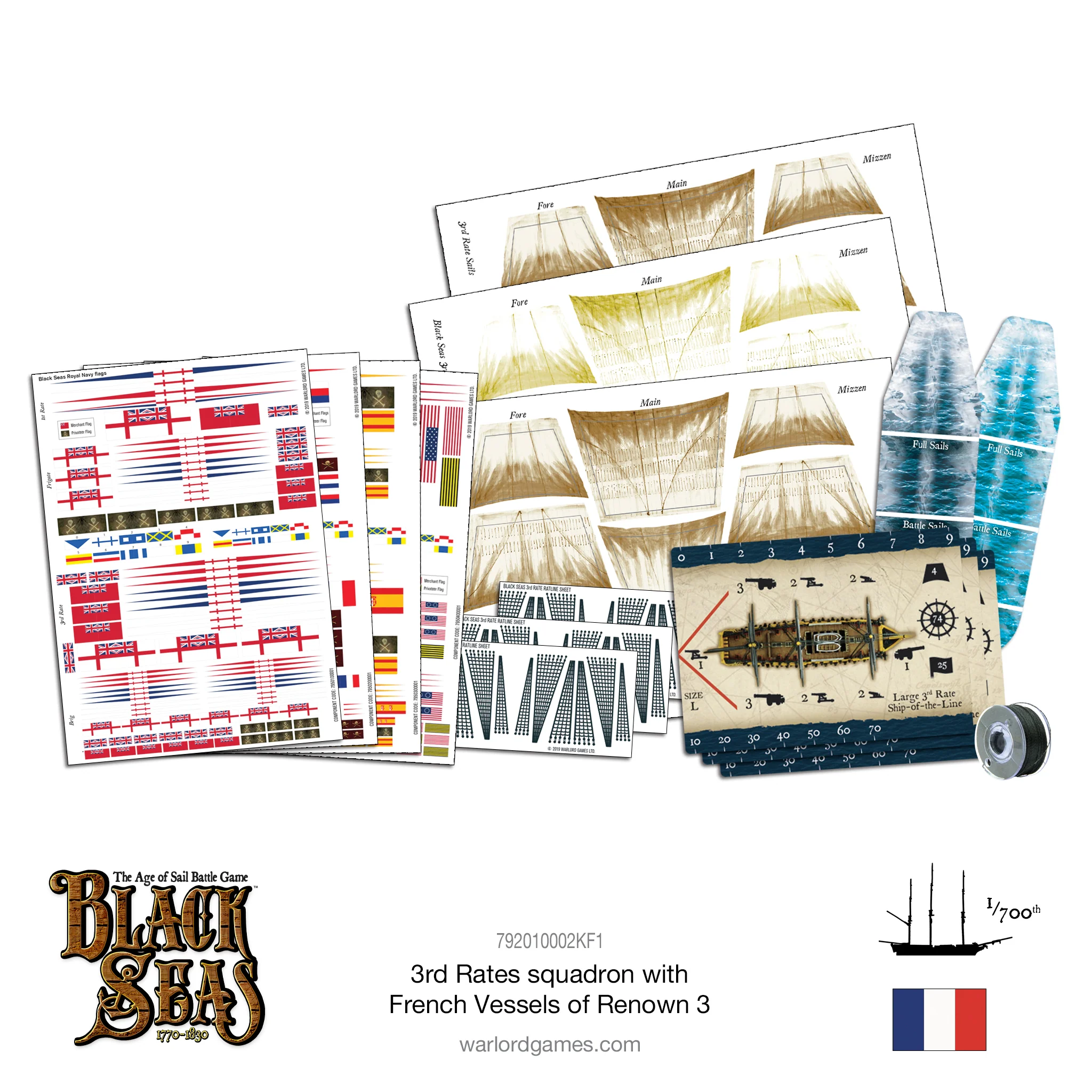 3rd Rates Squadron with French Vessels of Renown 3 - Image 4