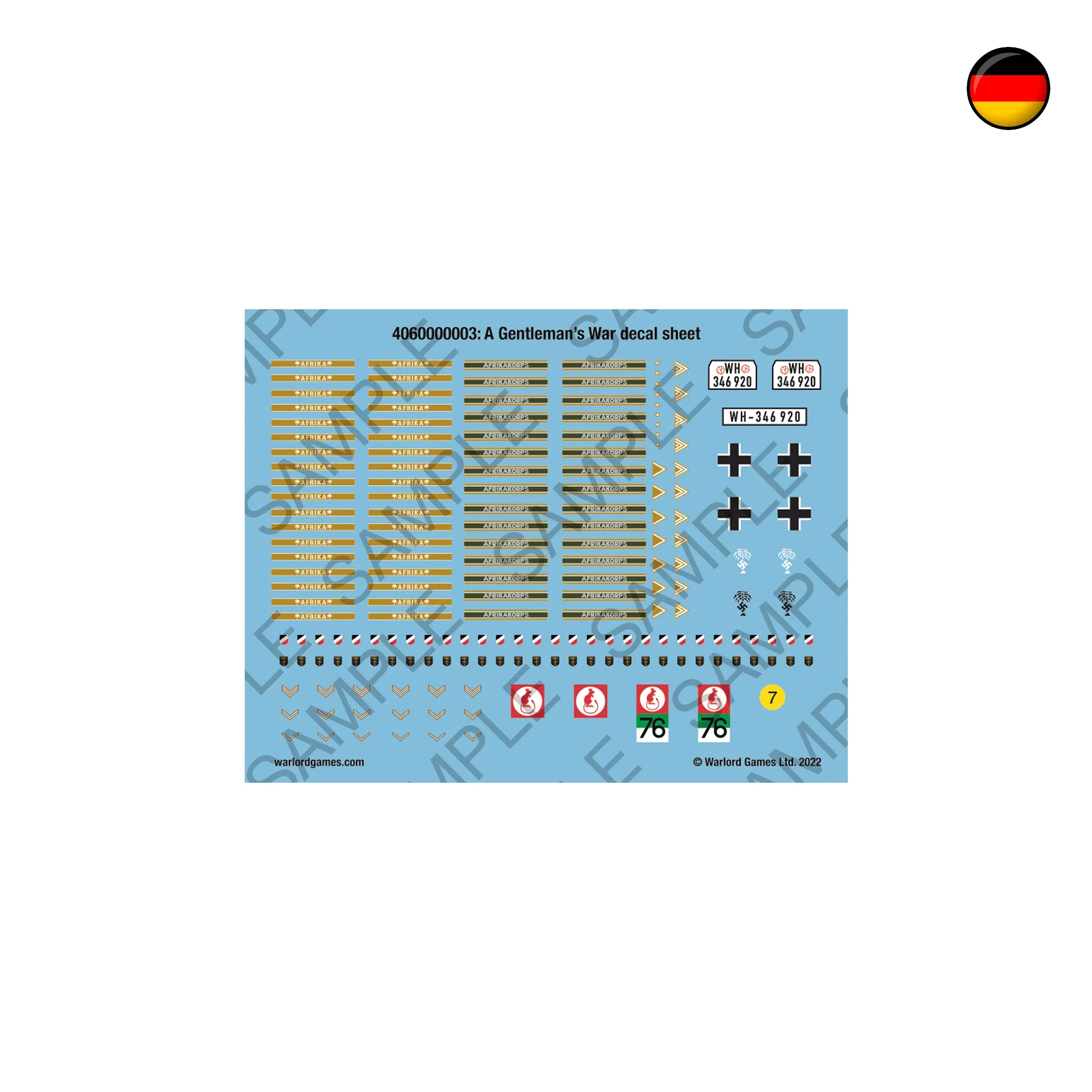 A Gentleman's War - German Language Bolt Action: Third Edition Starter Set - Image 7