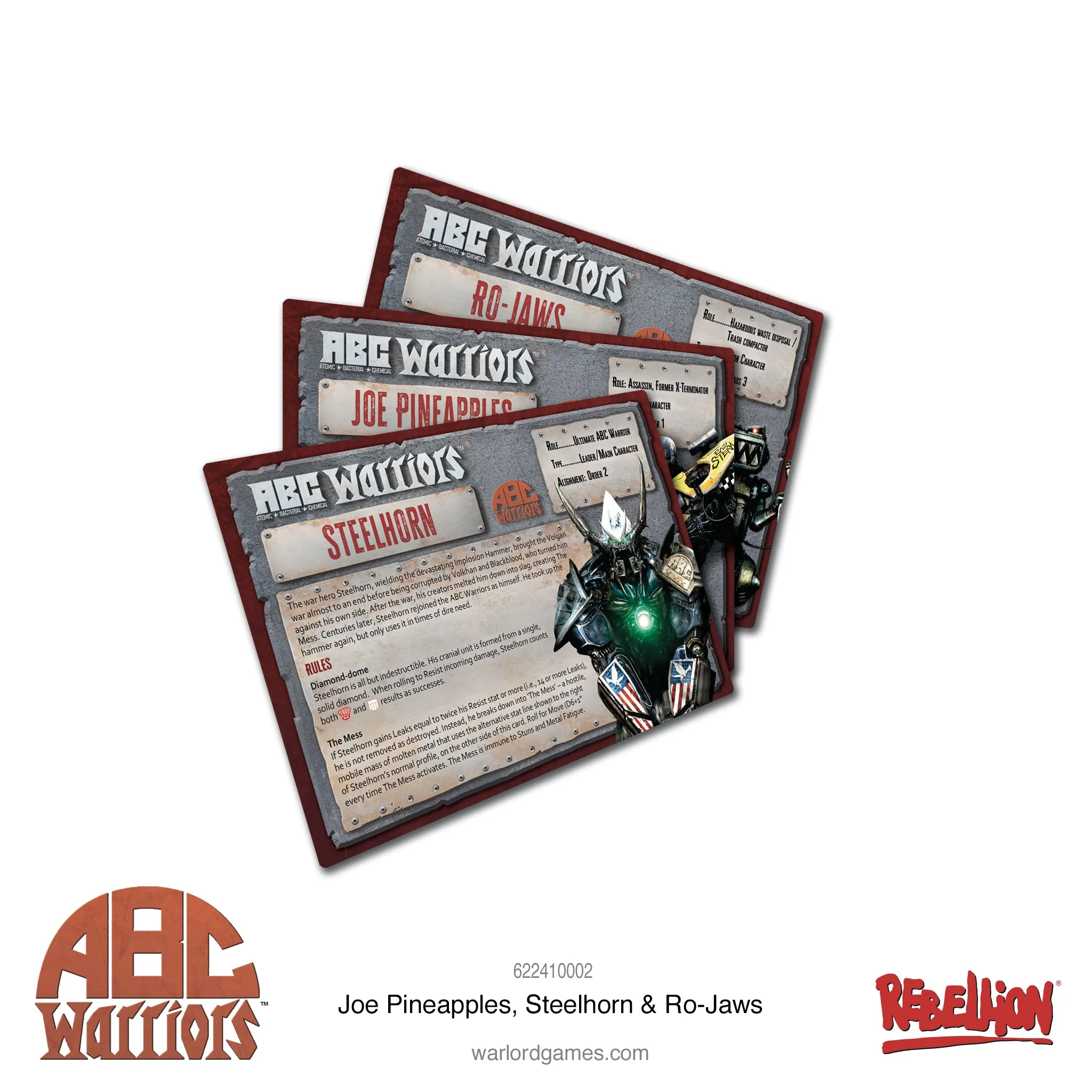 ABC Warriors: Joe Pineapples, Steelhorn & Ro-Jaws - Image 5