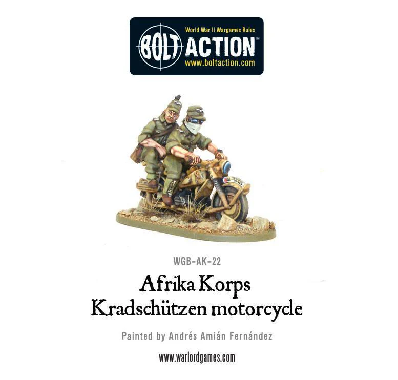 Afrika Korps Kradschutzen motorcycle - Image 2