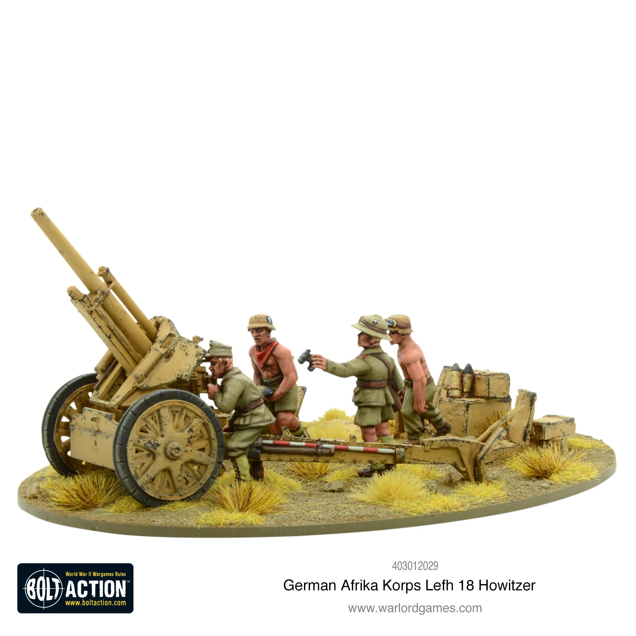Afrika Korps LeFH 18 10.5cm medium artillery - Image 2