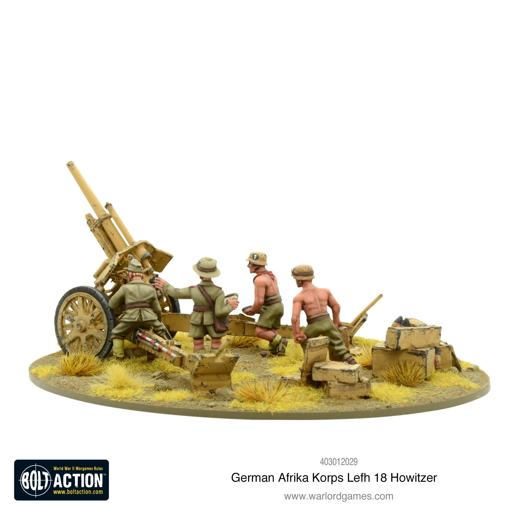 Afrika Korps LeFH 18 10.5cm medium artillery - Image 4