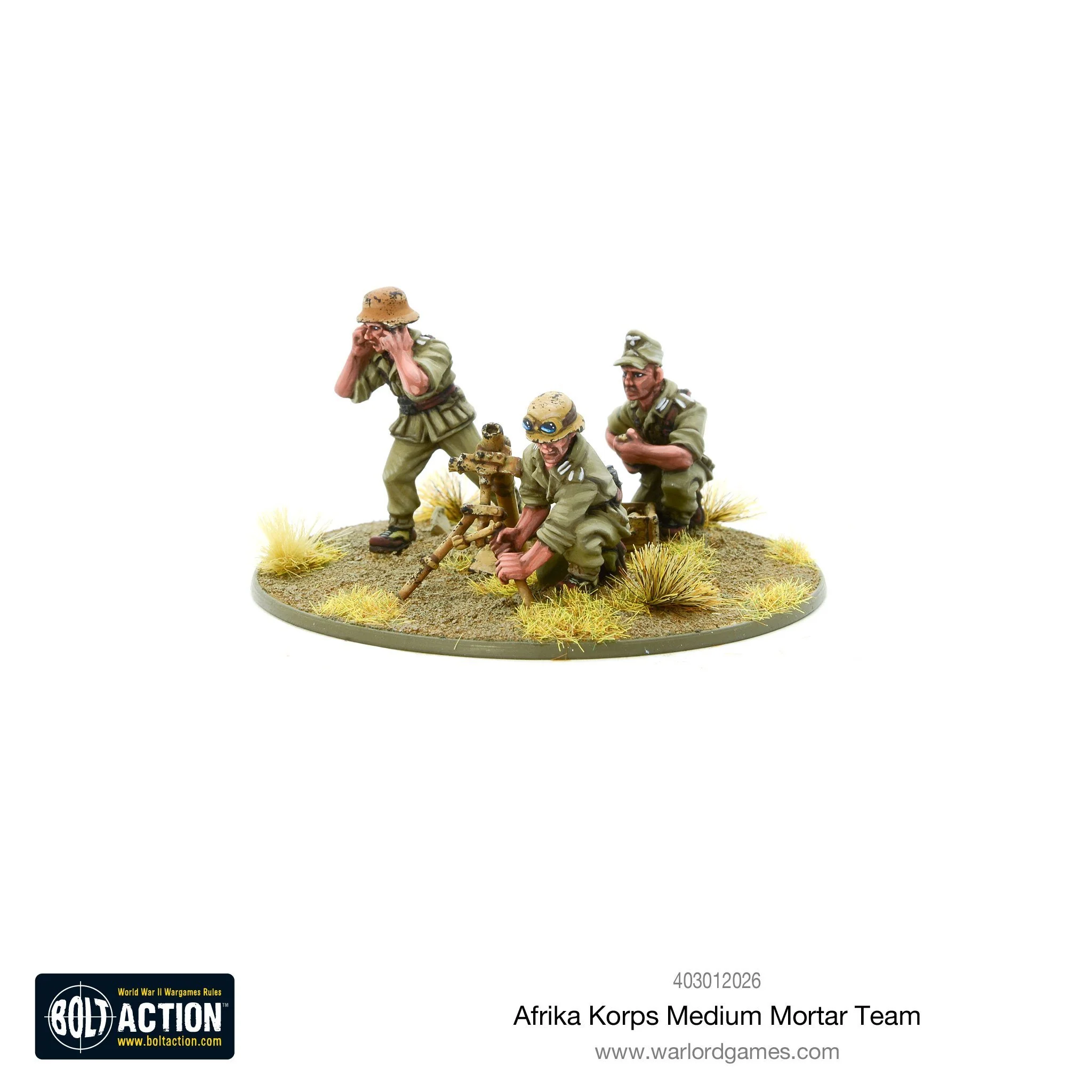 Afrika Korps Medium Mortar Team - Image 2