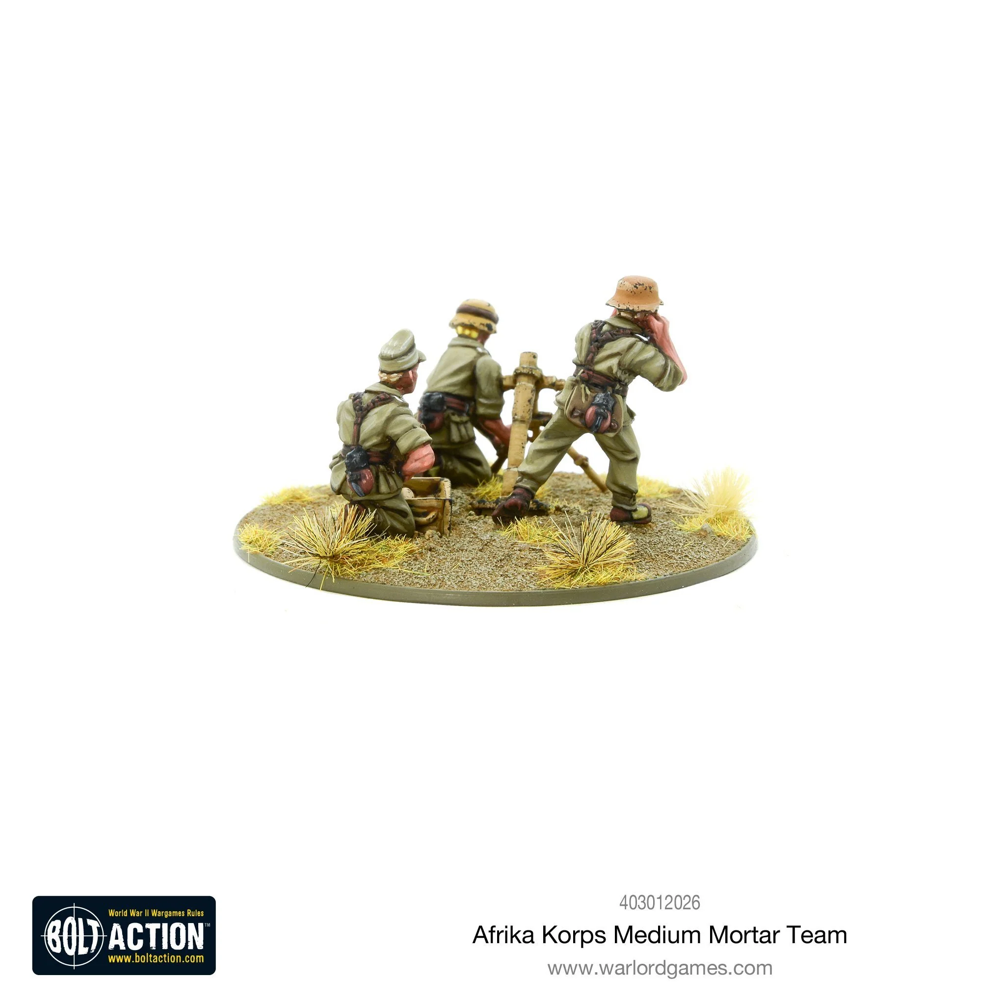 Afrika Korps Medium Mortar Team - Image 4