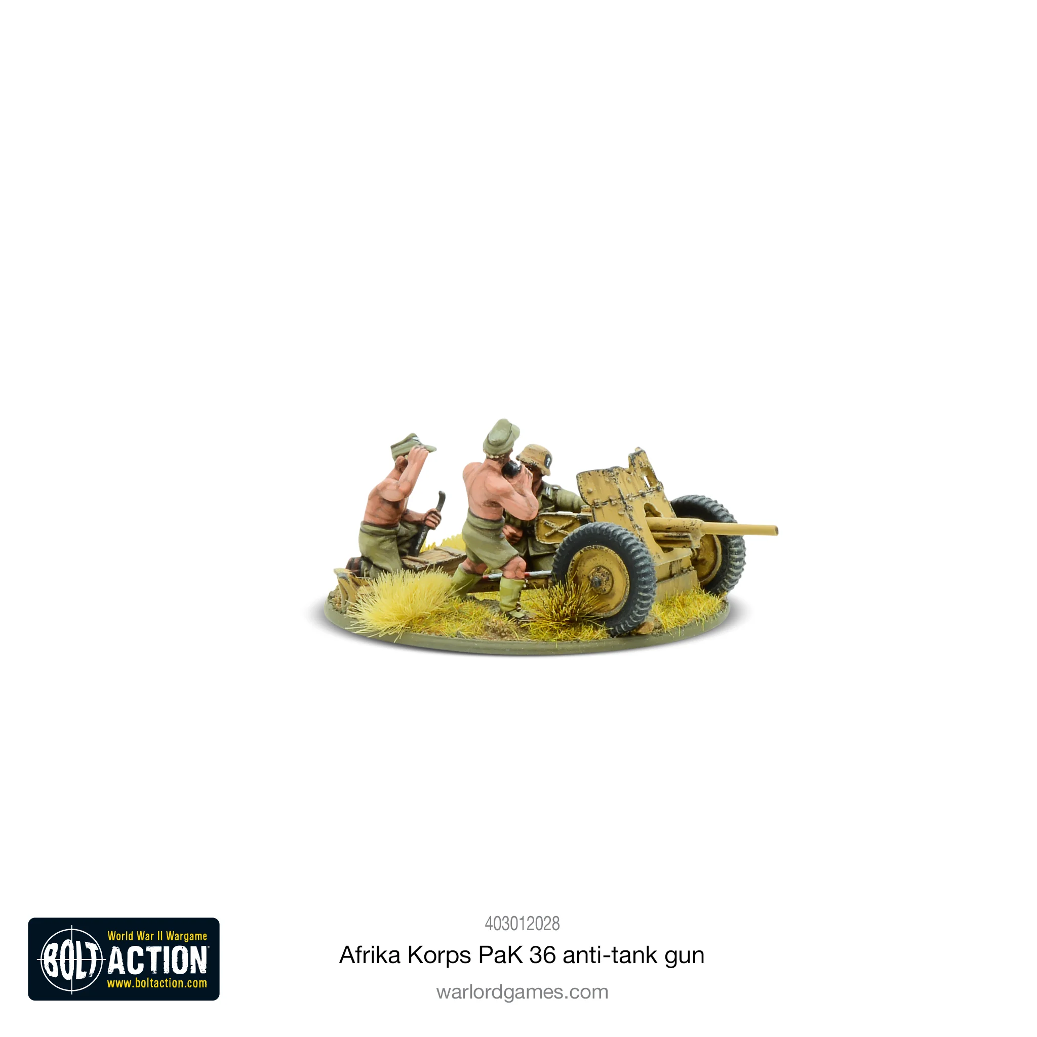 Afrika Korps Pak 36 light anti-tank gun - Image 2