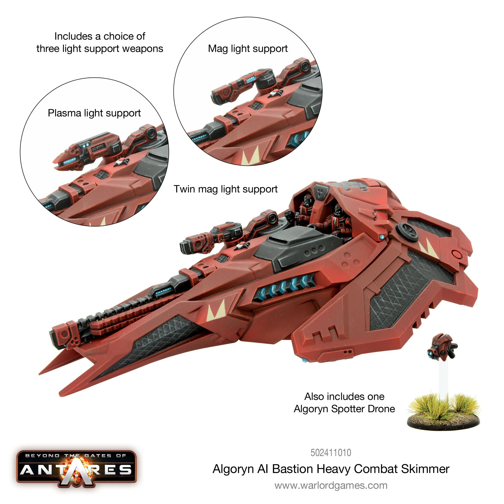 Algoryn AI Bastion heavy combat skimmer - Image 2