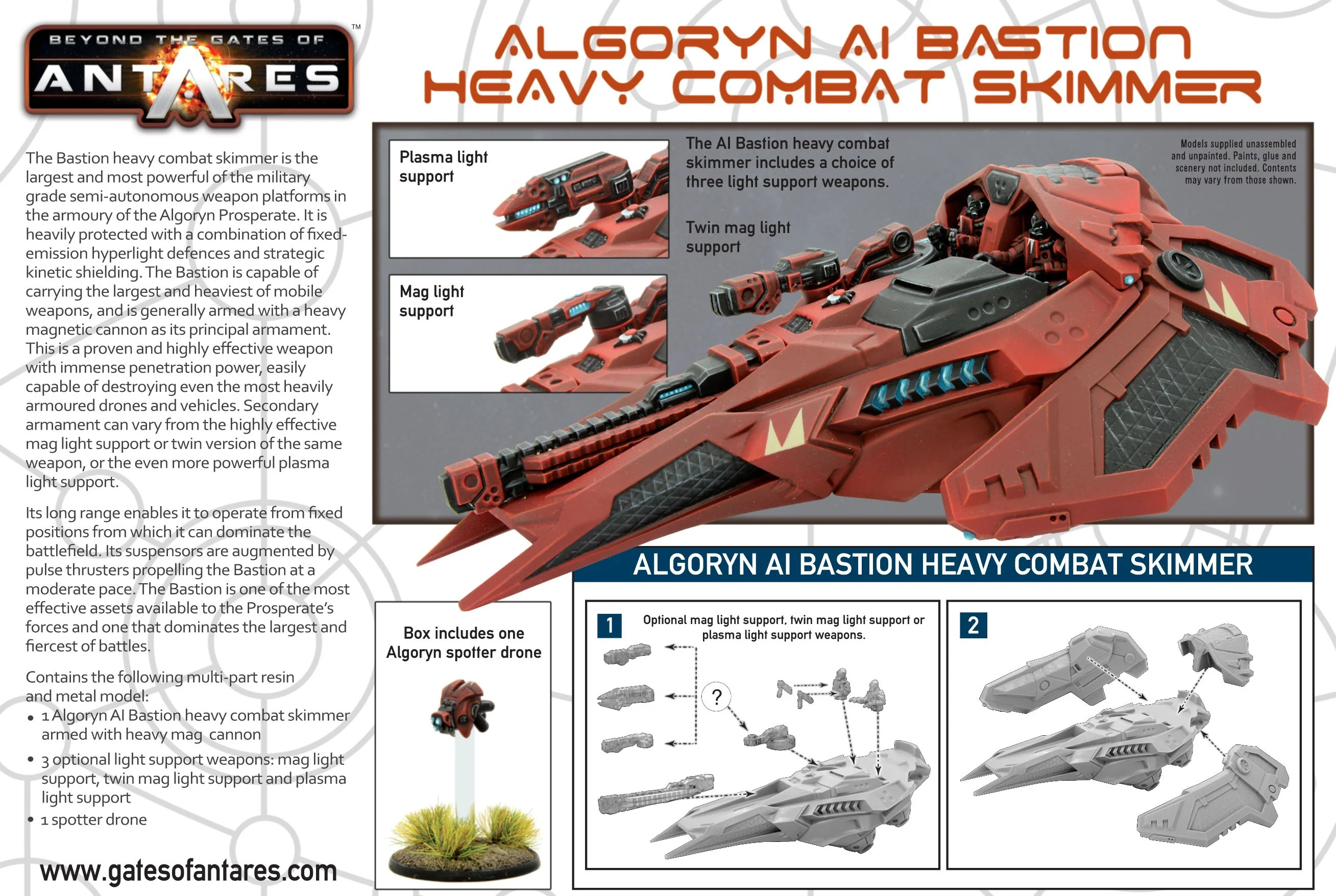Algoryn AI Bastion heavy combat skimmer - Image 9