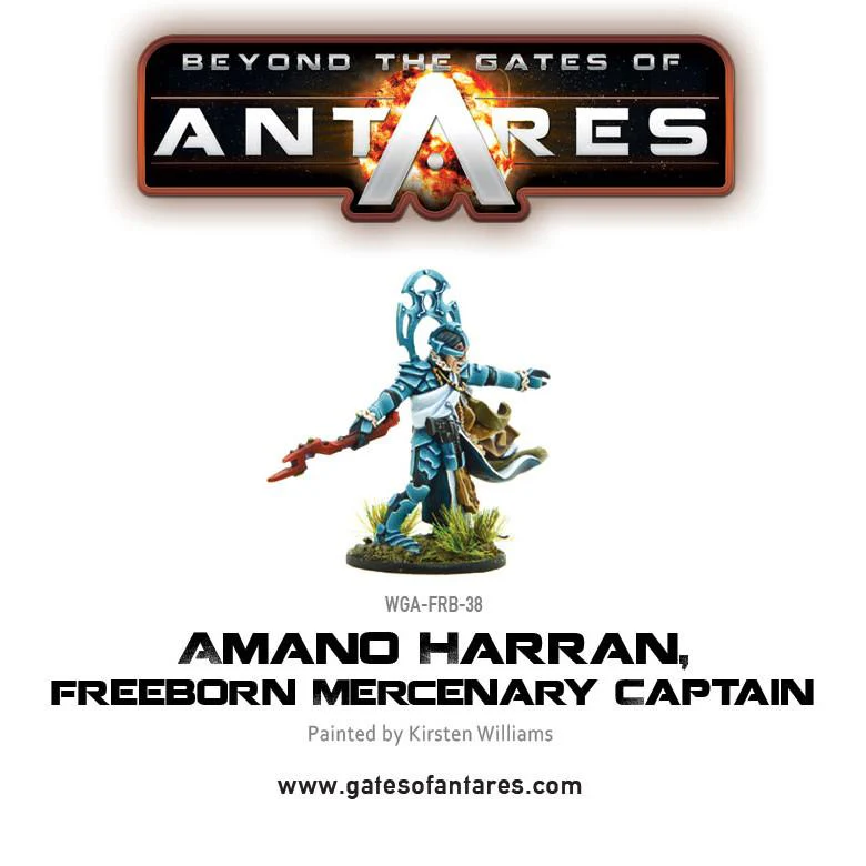 Amano Harran, Freeborn Mercenary Captain - Image 3