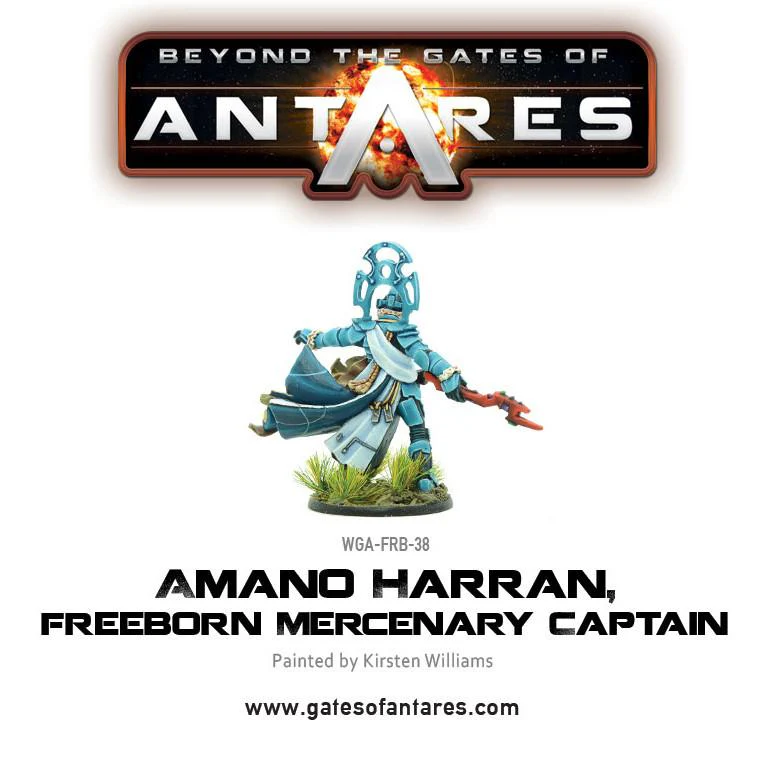 Amano Harran, Freeborn Mercenary Captain - Image 4