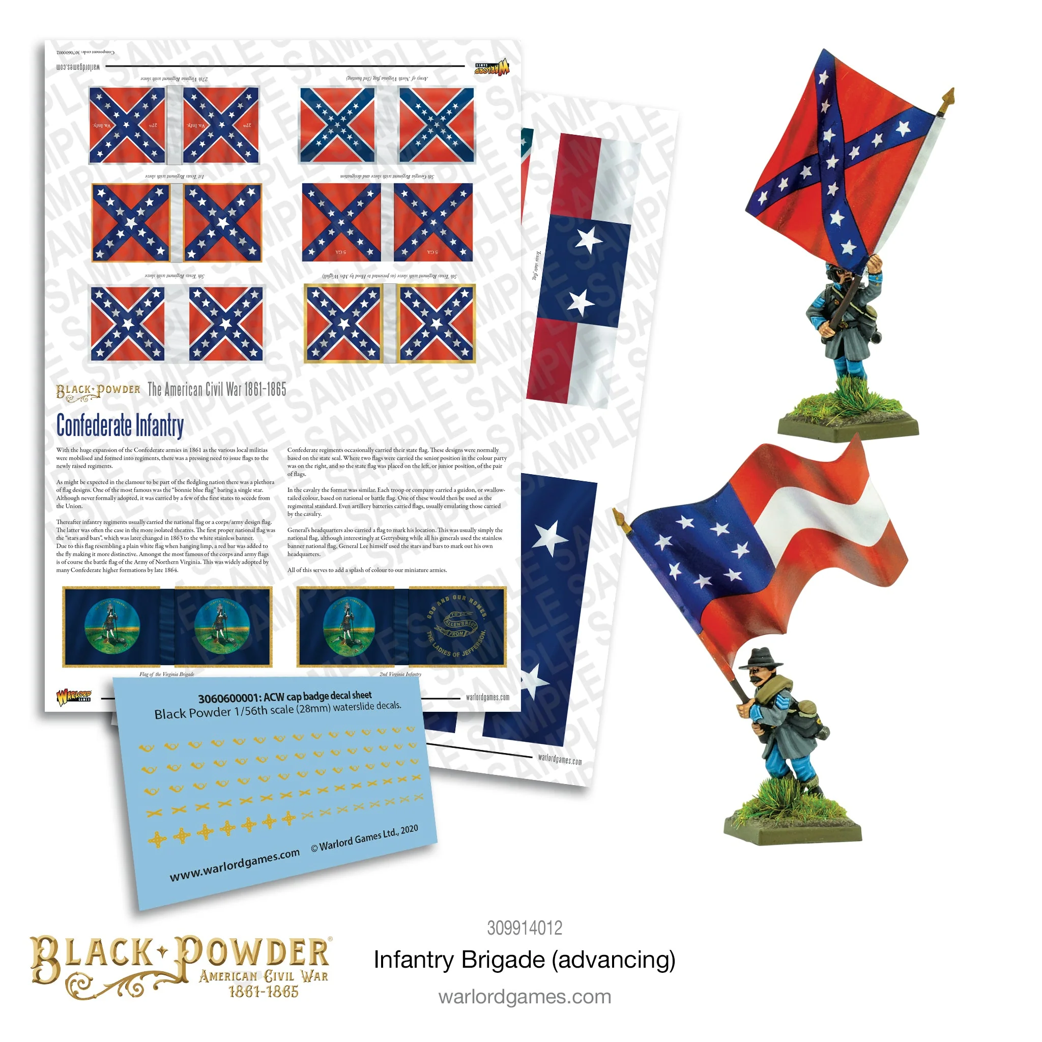 American Civil War Infantry Brigade (Advancing) - Image 8