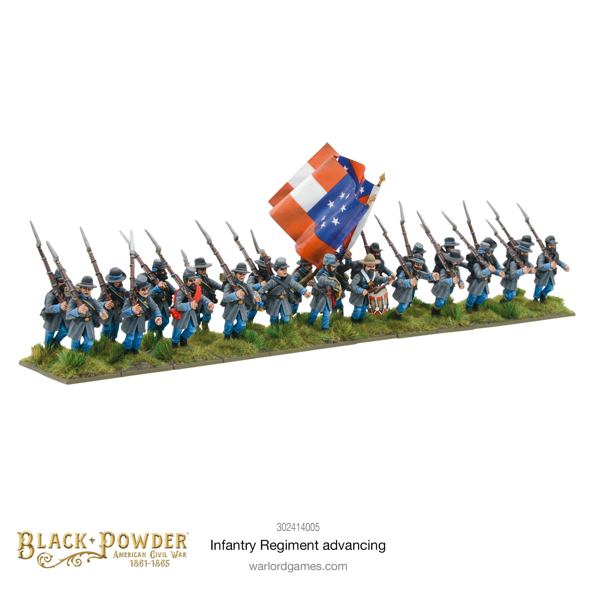 American Civil War: Infantry Regiment Advancing - Image 2