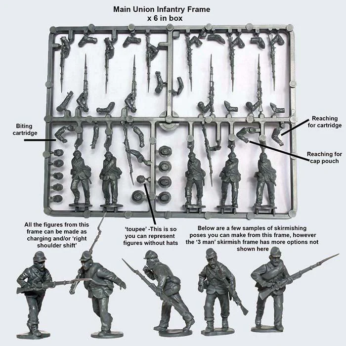 American Civil War Union Infantry 1861-65 - Image 7