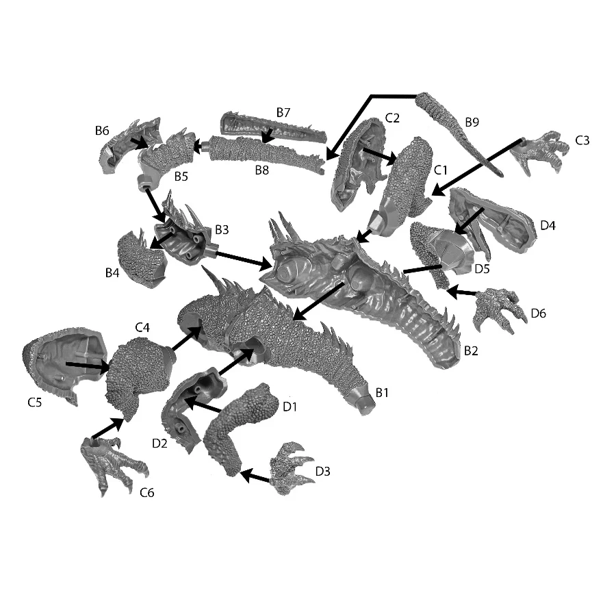 Argloth Rivelwyr Destroyer of Empires - Fantasy Dragon - Image 8