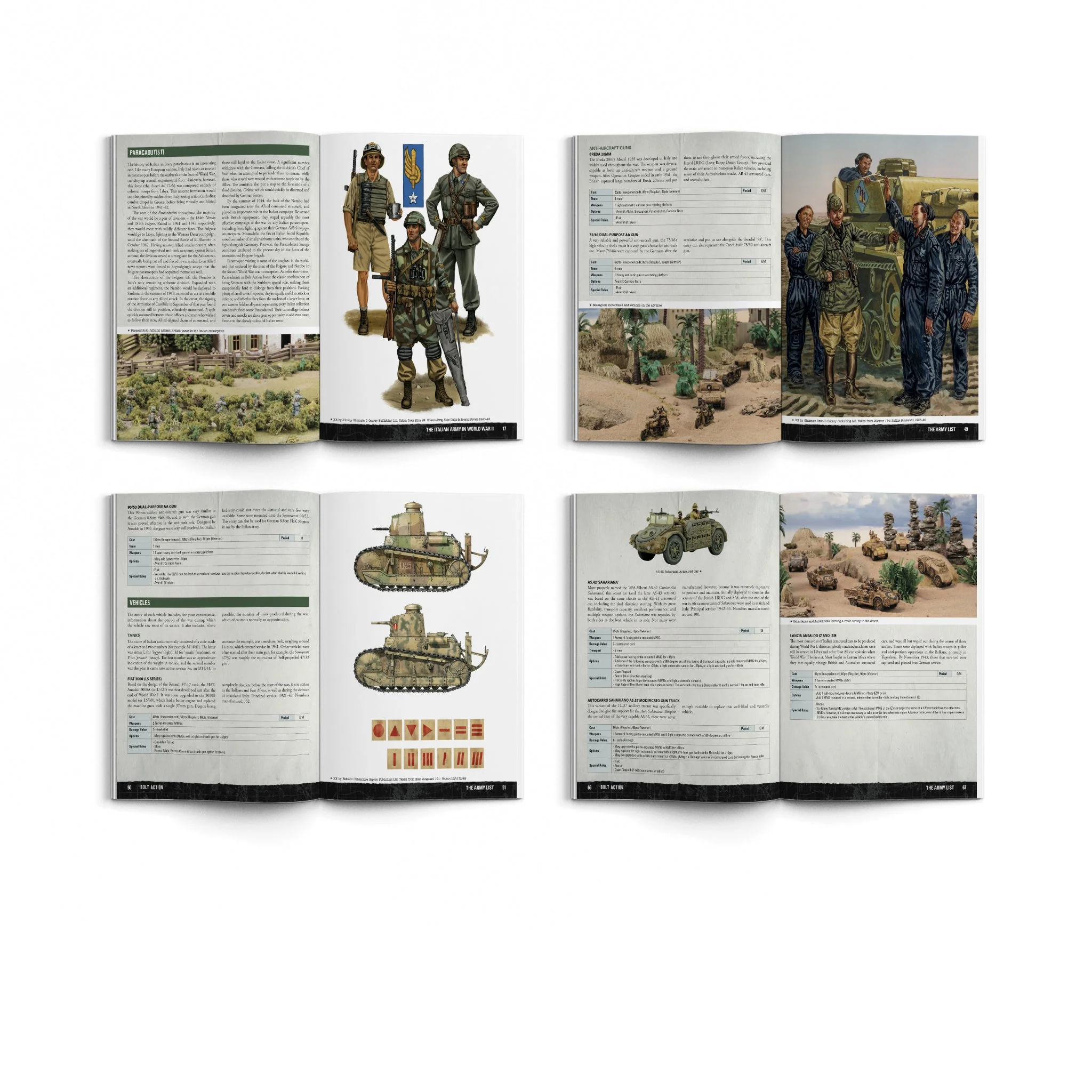 Armies of Italy with 'Desert Lightning' book miniature - Image 4