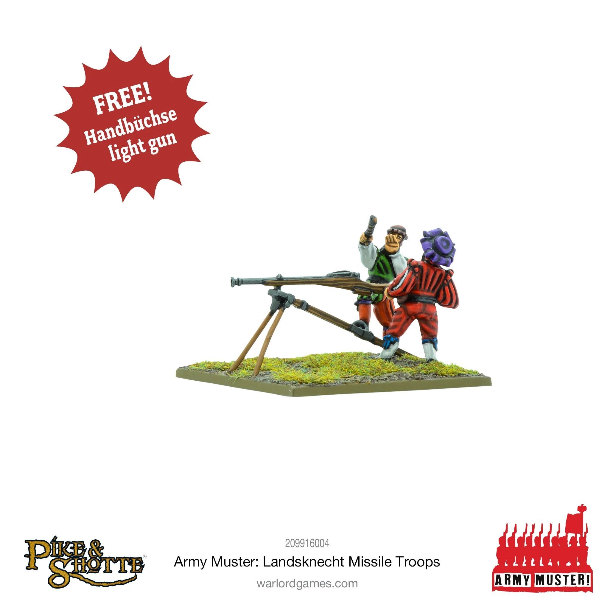 Army Muster - Landsknecht Missile Troops - Image 3