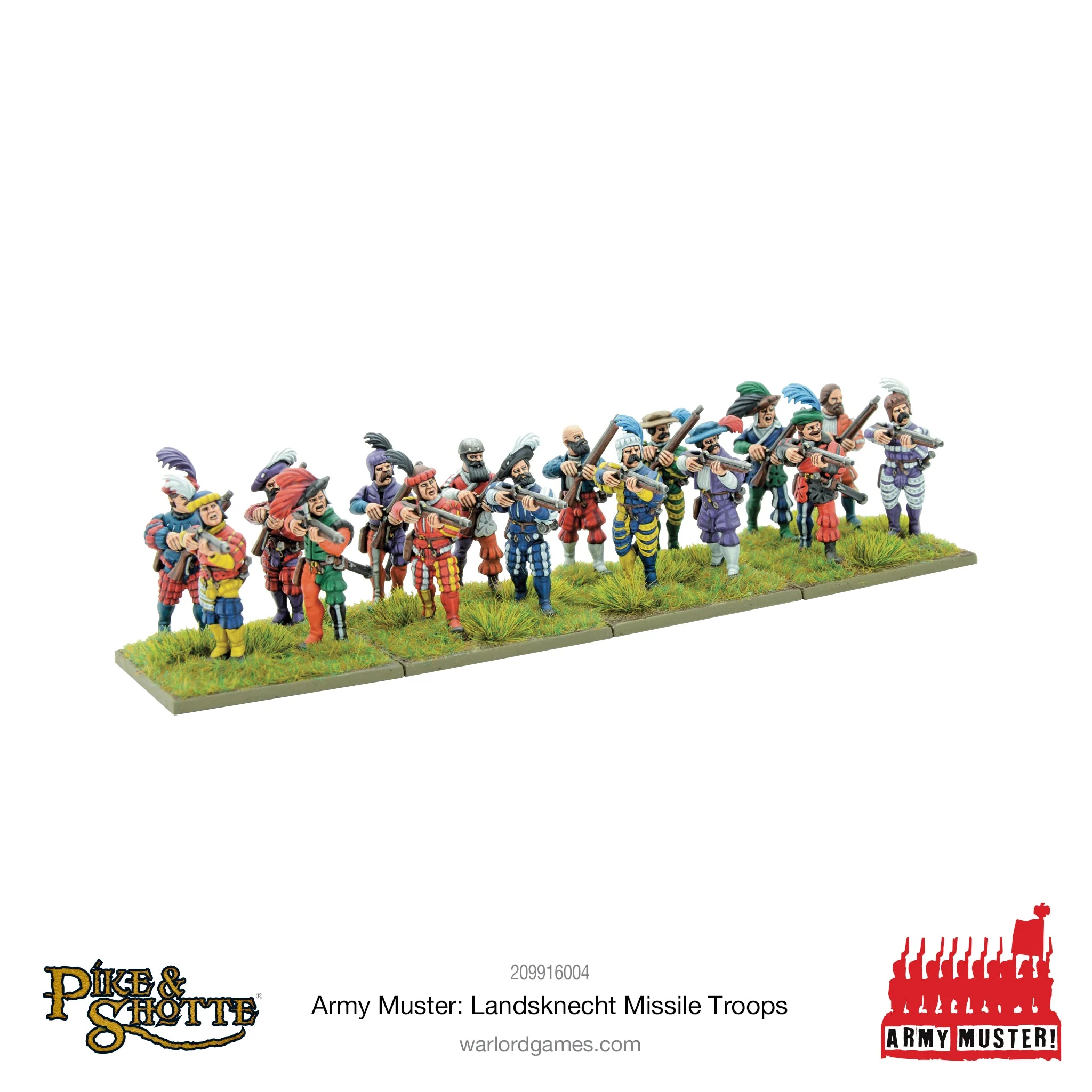 Army Muster - Landsknecht Missile Troops - Image 4