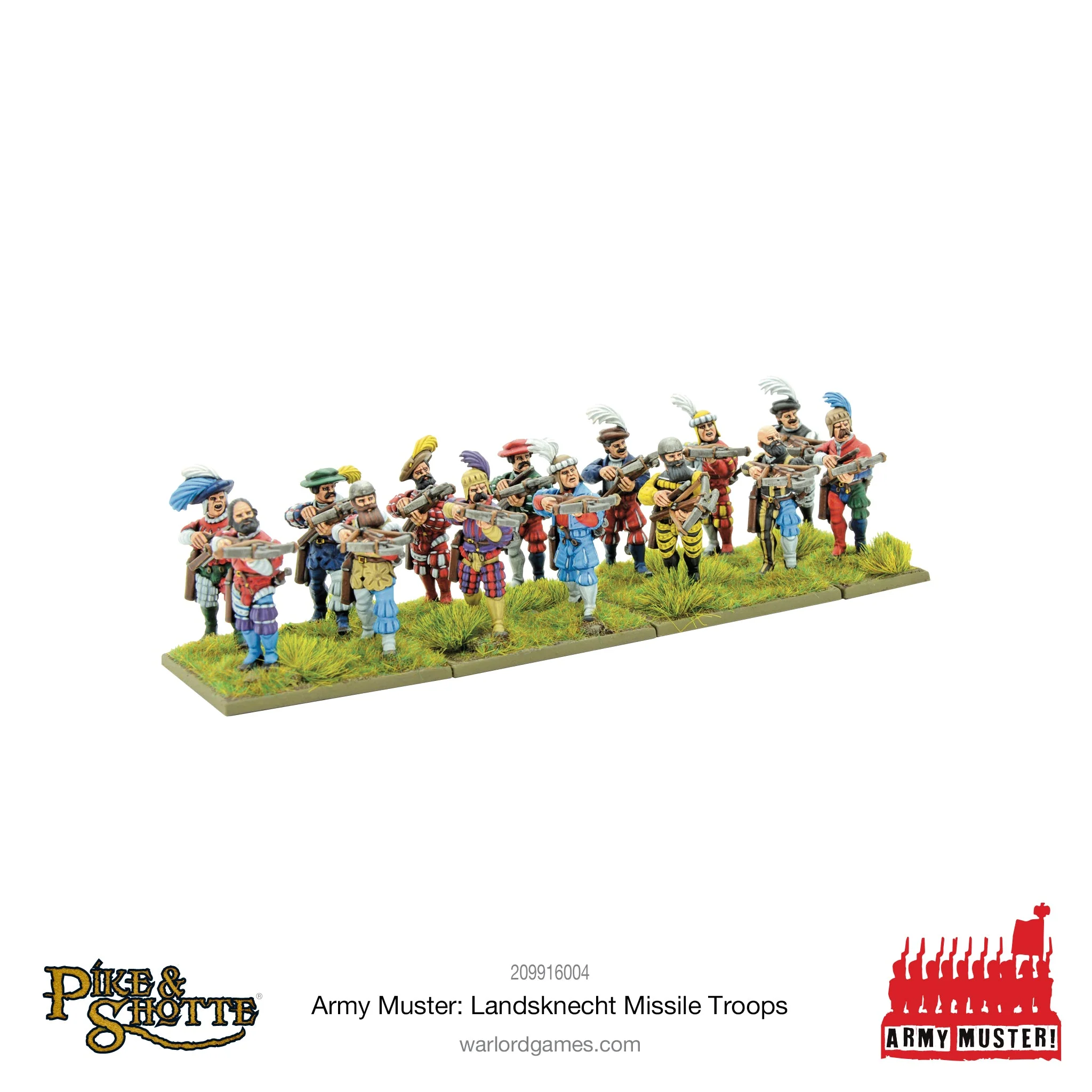 Army Muster - Landsknecht Missile Troops - Image 5
