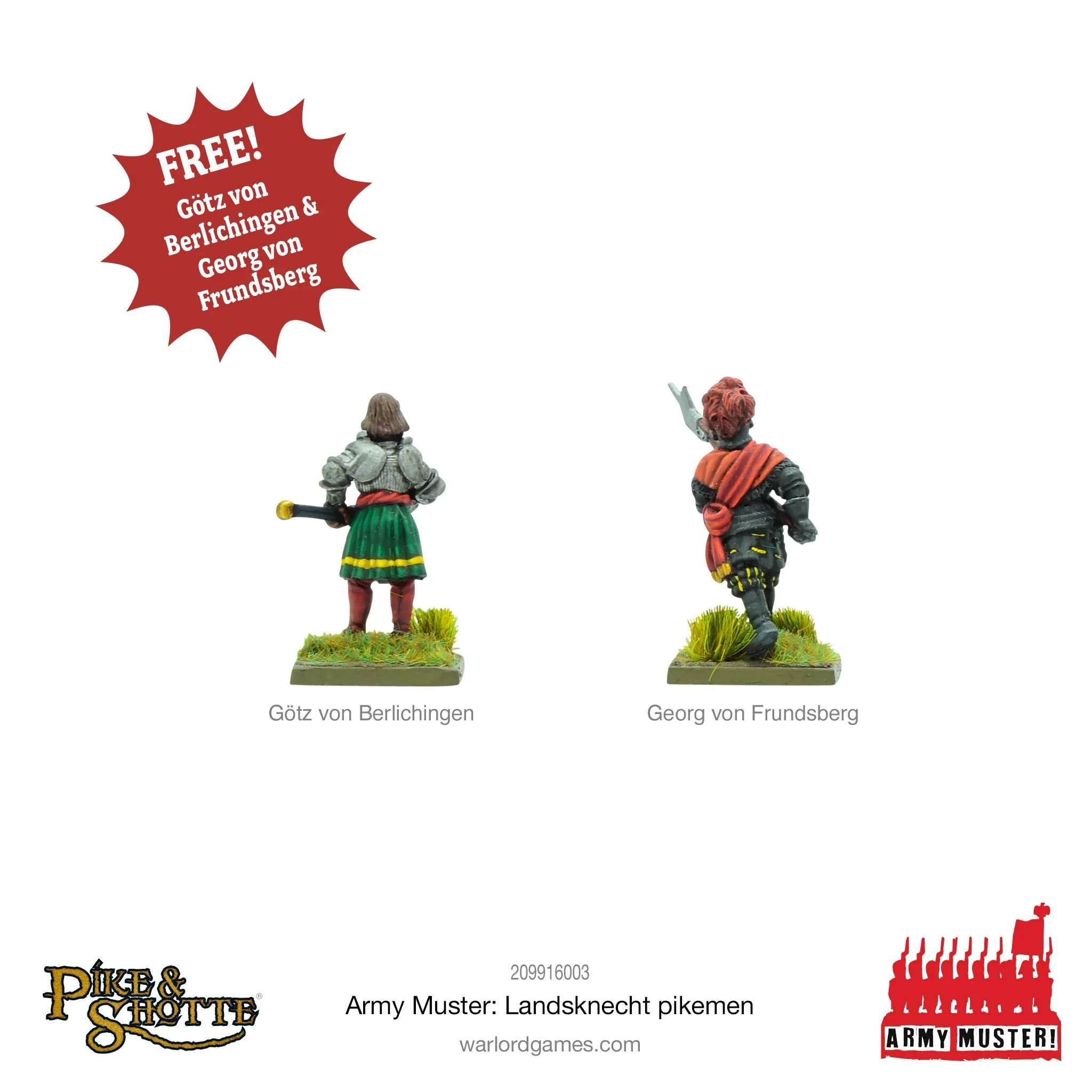 Army Muster - Landsknecht Pikemen - Image 3