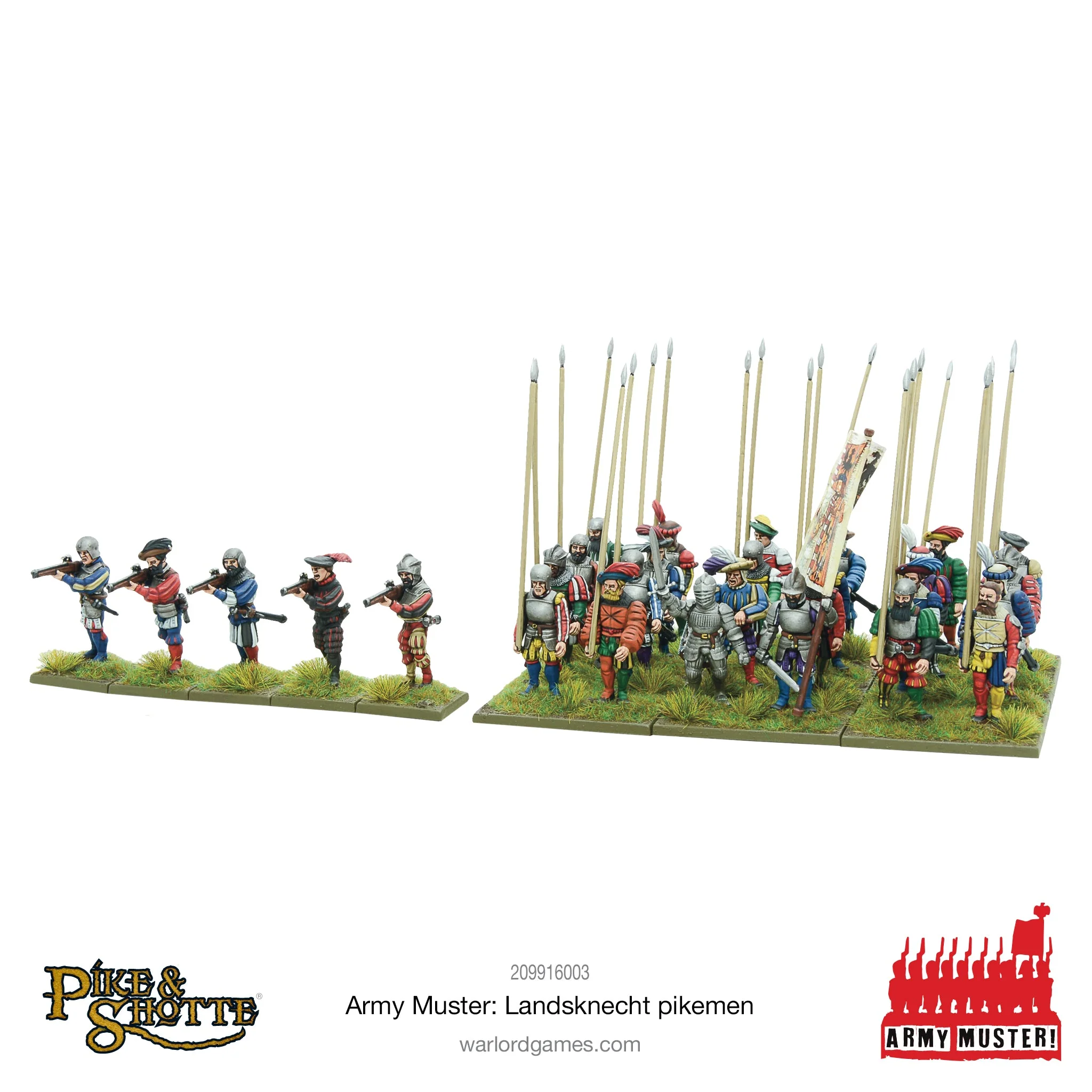 Army Muster - Landsknecht Pikemen - Image 4