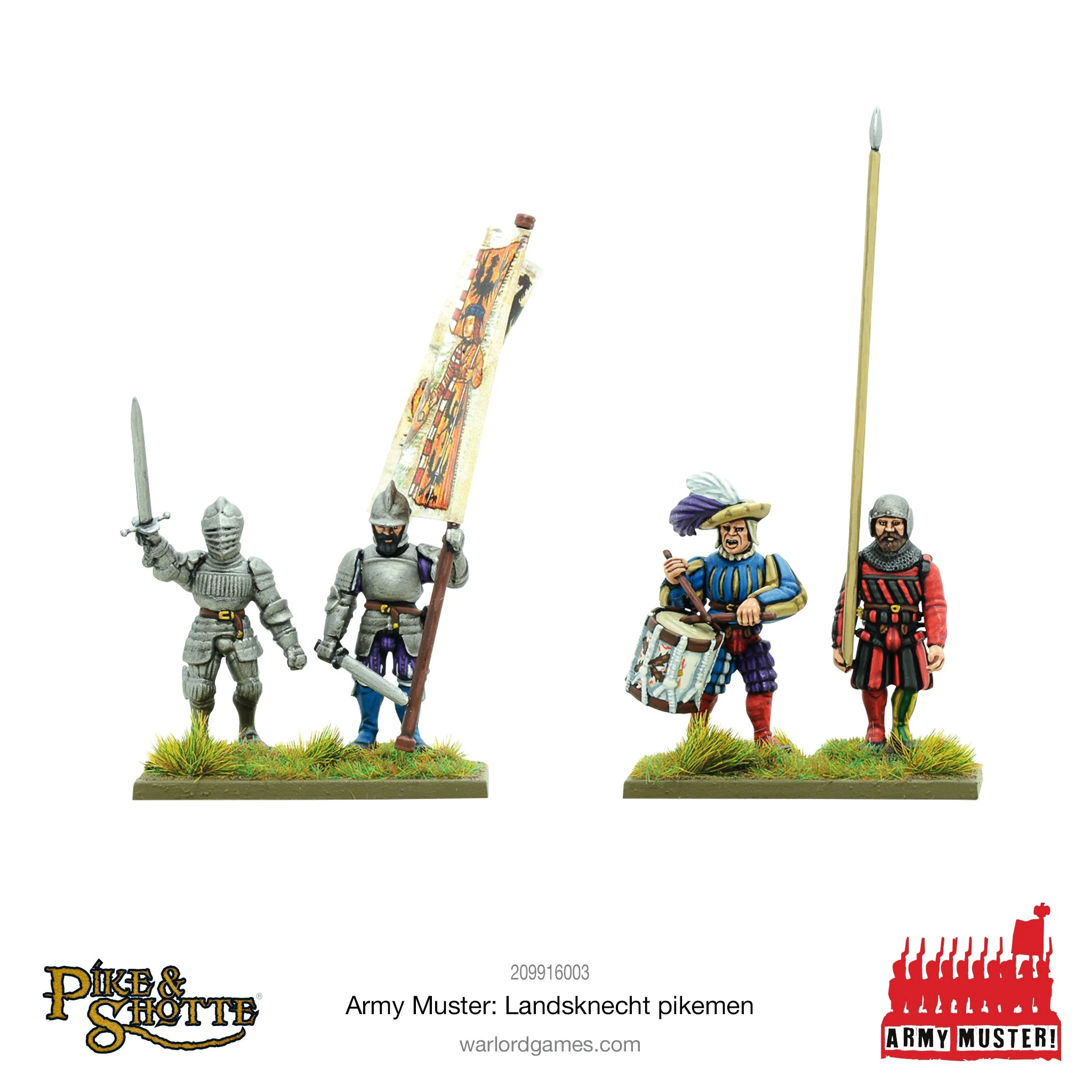 Army Muster - Landsknecht Pikemen - Image 5