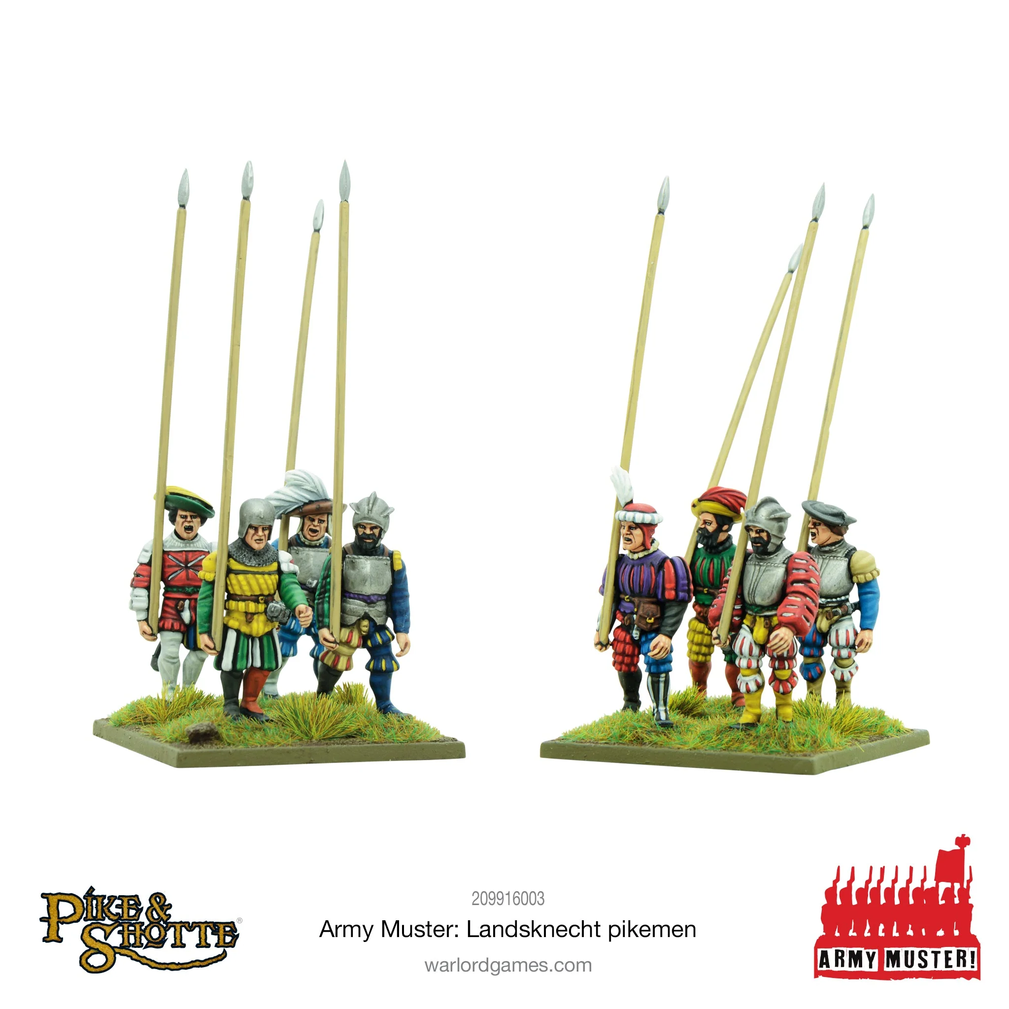Army Muster - Landsknecht Pikemen - Image 6