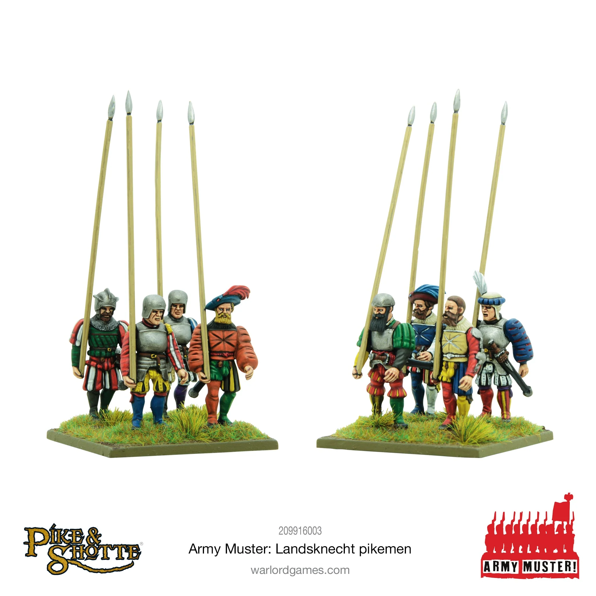 Army Muster - Landsknecht Pikemen - Image 7