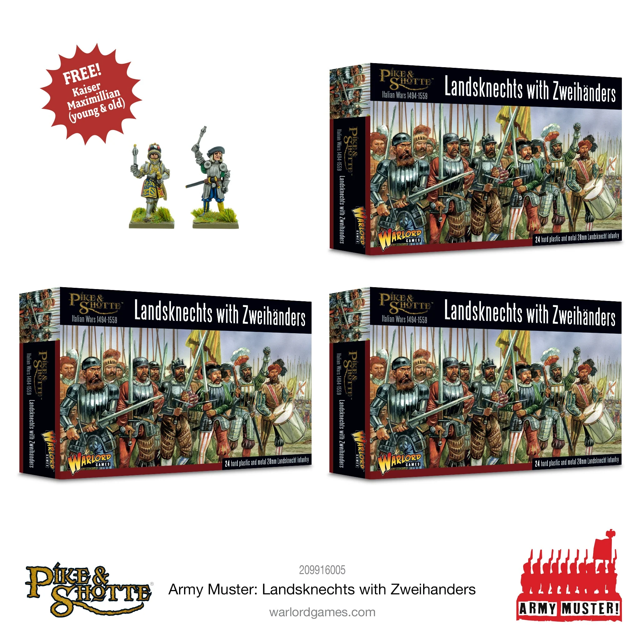 Army Muster - Landsknechts with Zweihanders - Image 8