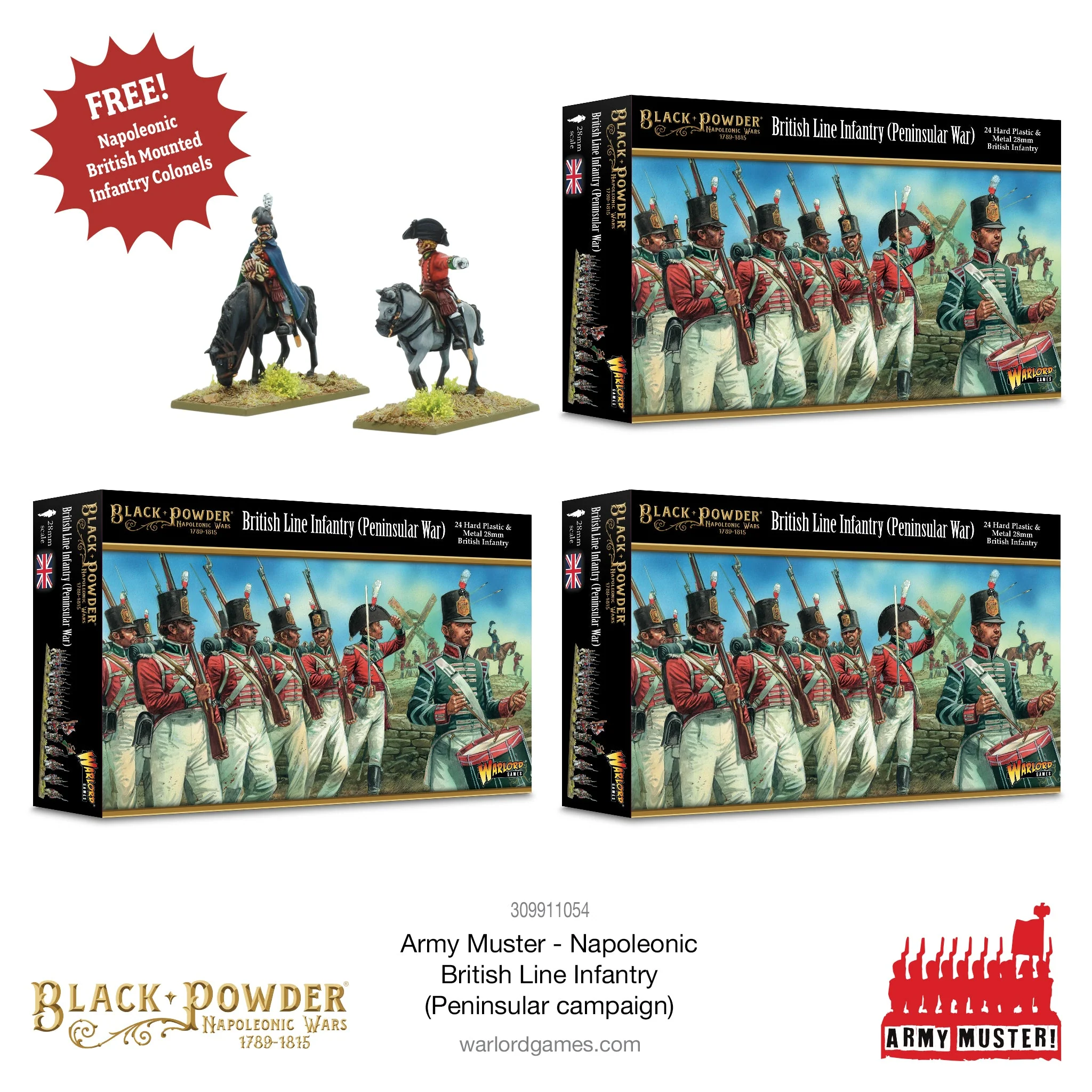 Army Muster: Napoleonic British Line Infantry (Peninsular Campaign) - Image 7