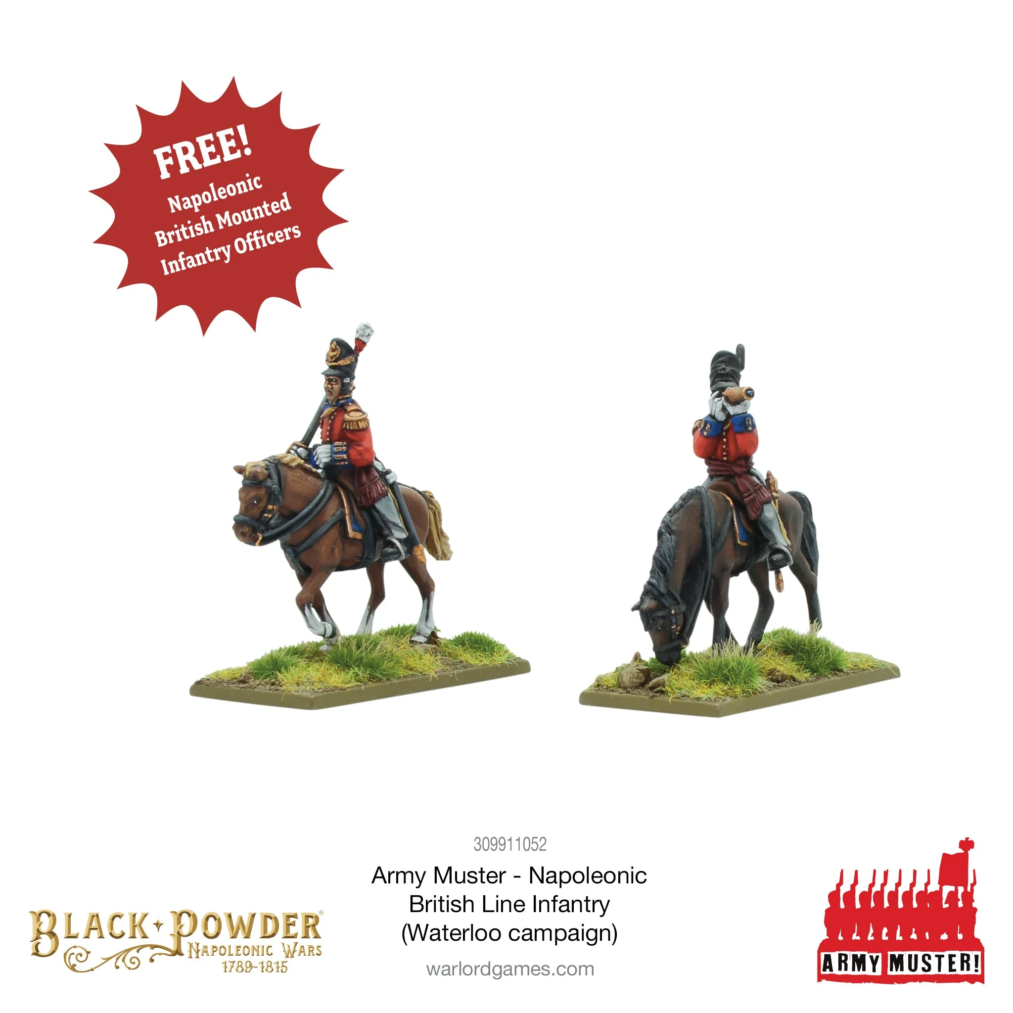 Army Muster: Napoleonic British Line Infantry (Waterloo Campaign) - Image 2