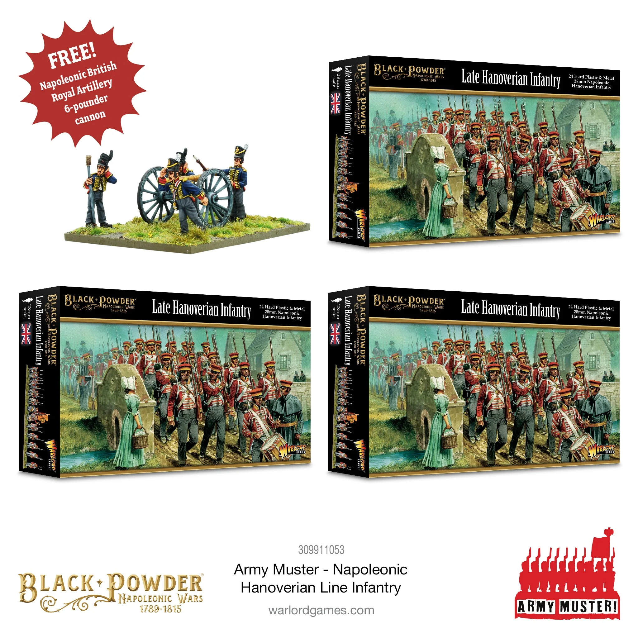 Army Muster: Napoleonic Hanoverian Line Infantry - Image 7