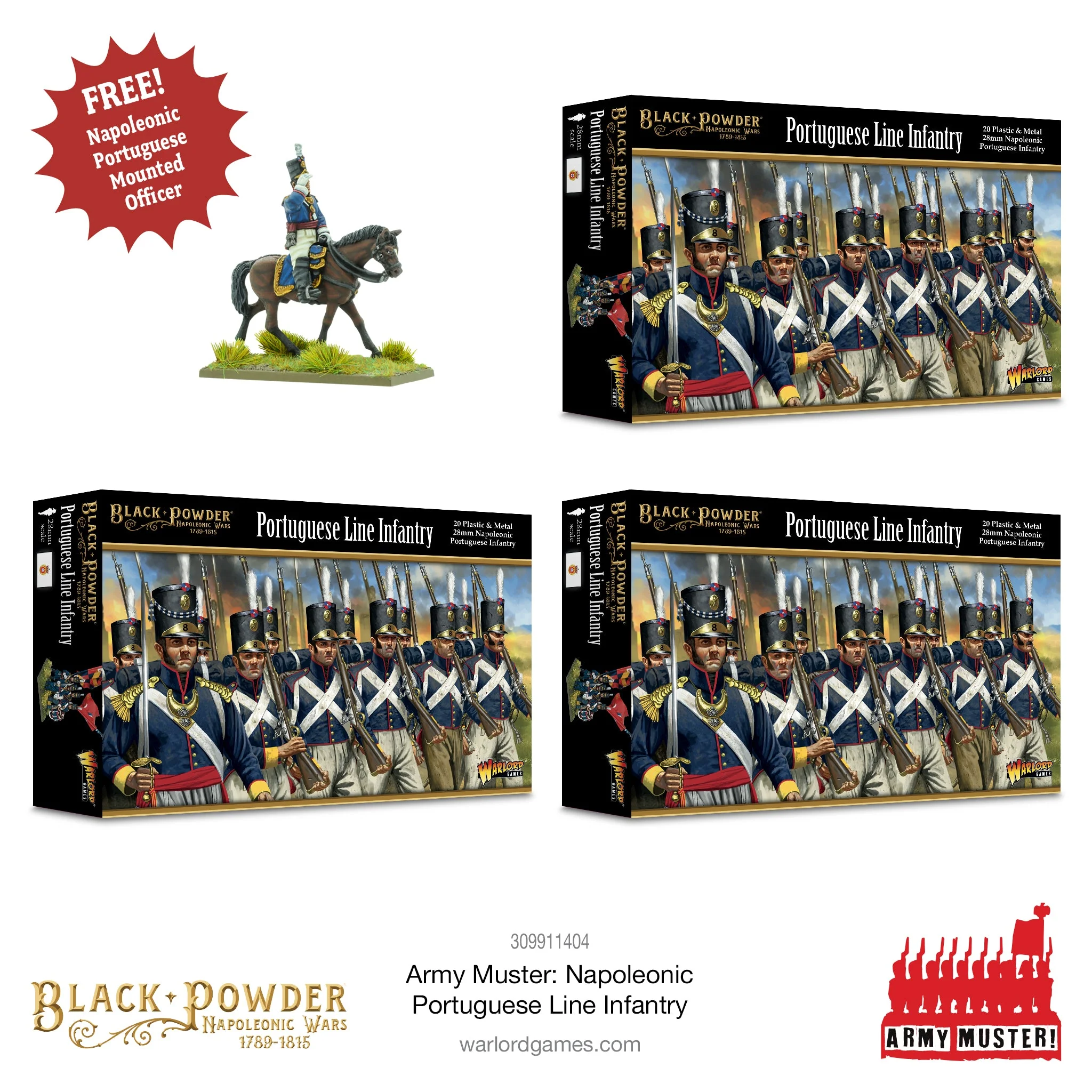 Army Muster: Napoleonic Portuguese Line Infantry - Image 8