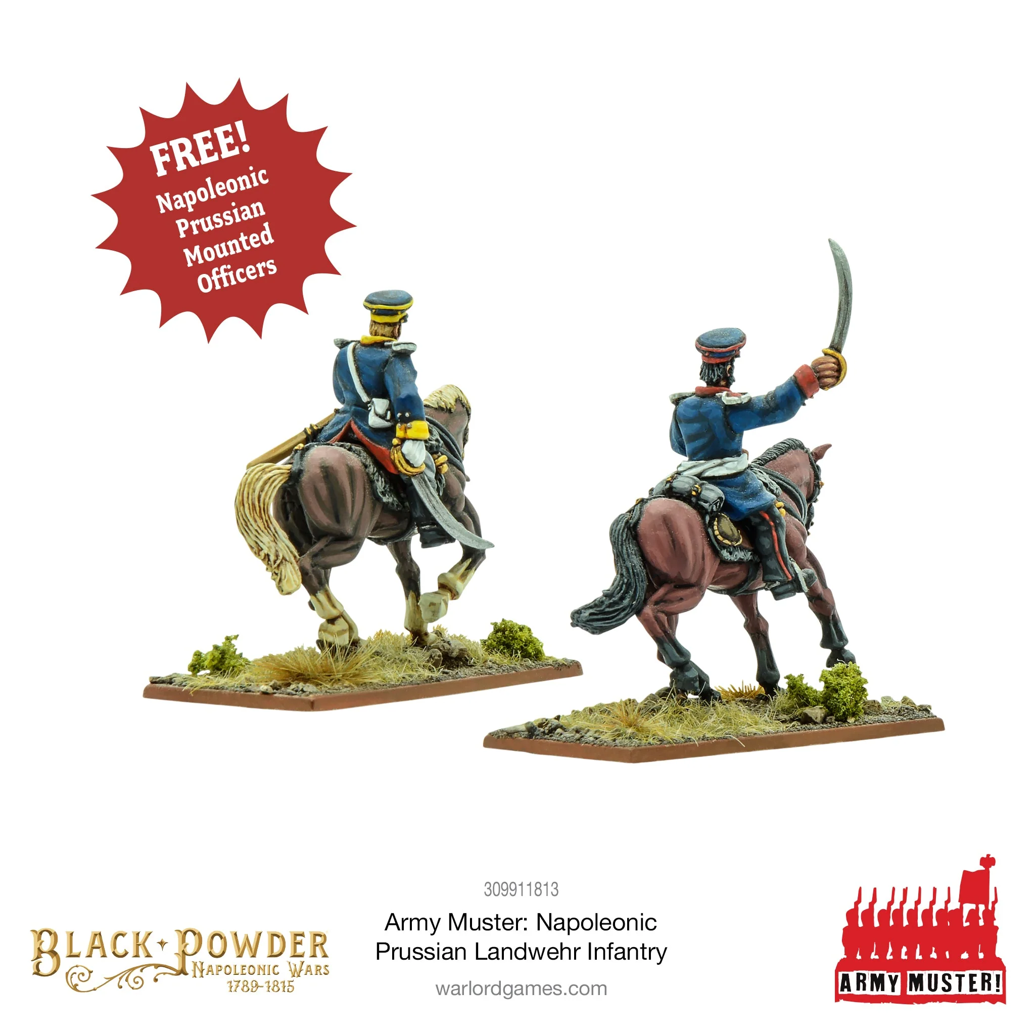 Army Muster: Napoleonic Prussian Landwehr Infantry - Image 3