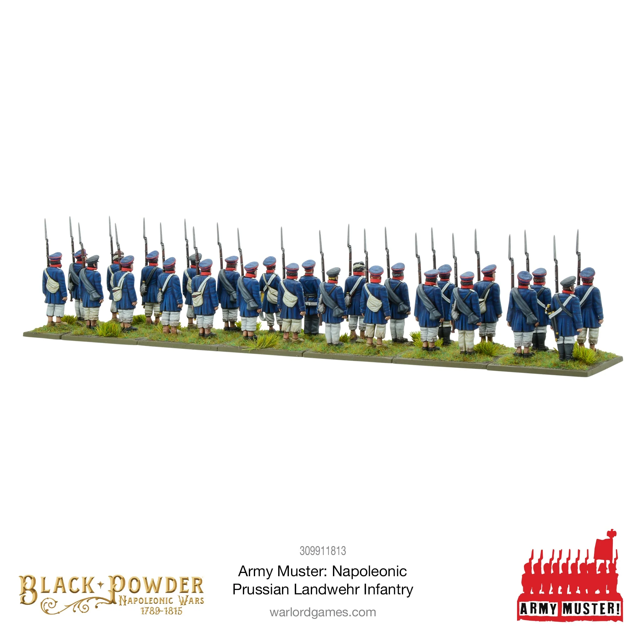 Army Muster: Napoleonic Prussian Landwehr Infantry - Image 5