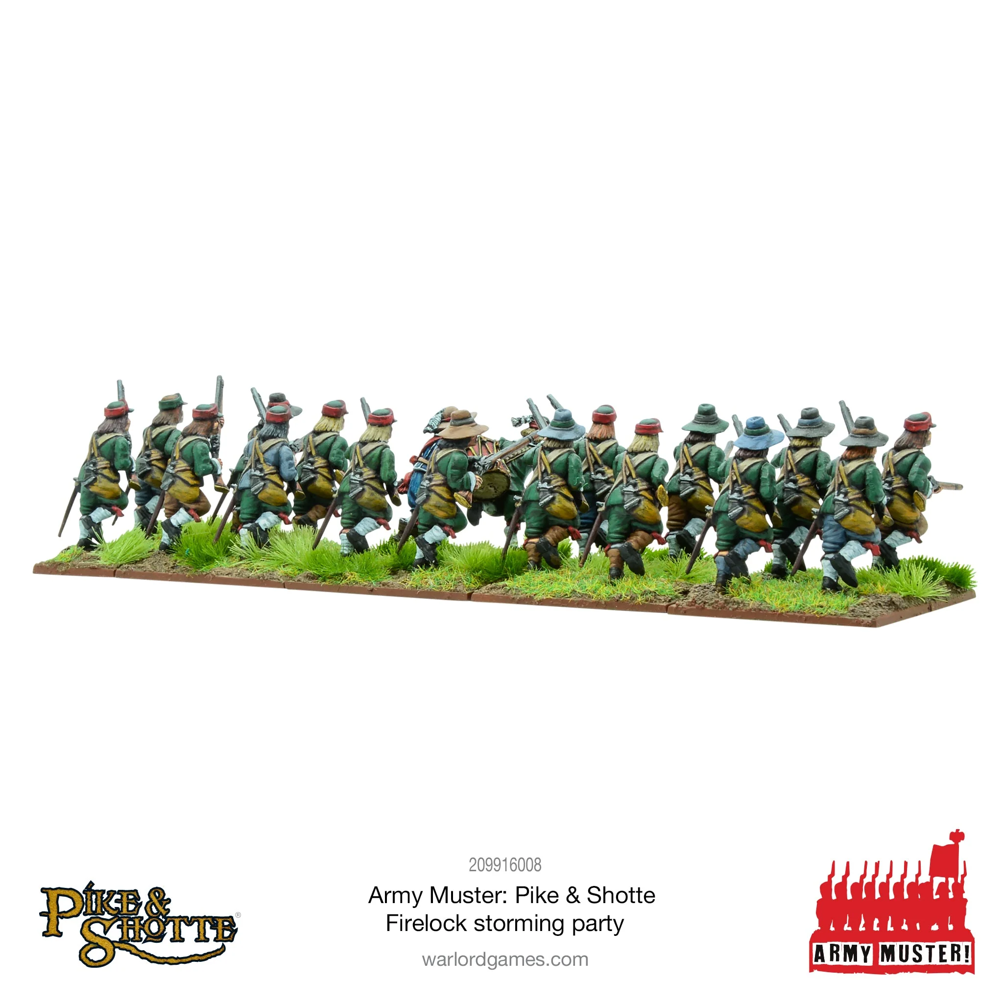 Army Muster: Pike & Shotte Firelock Storming Party - Image 3