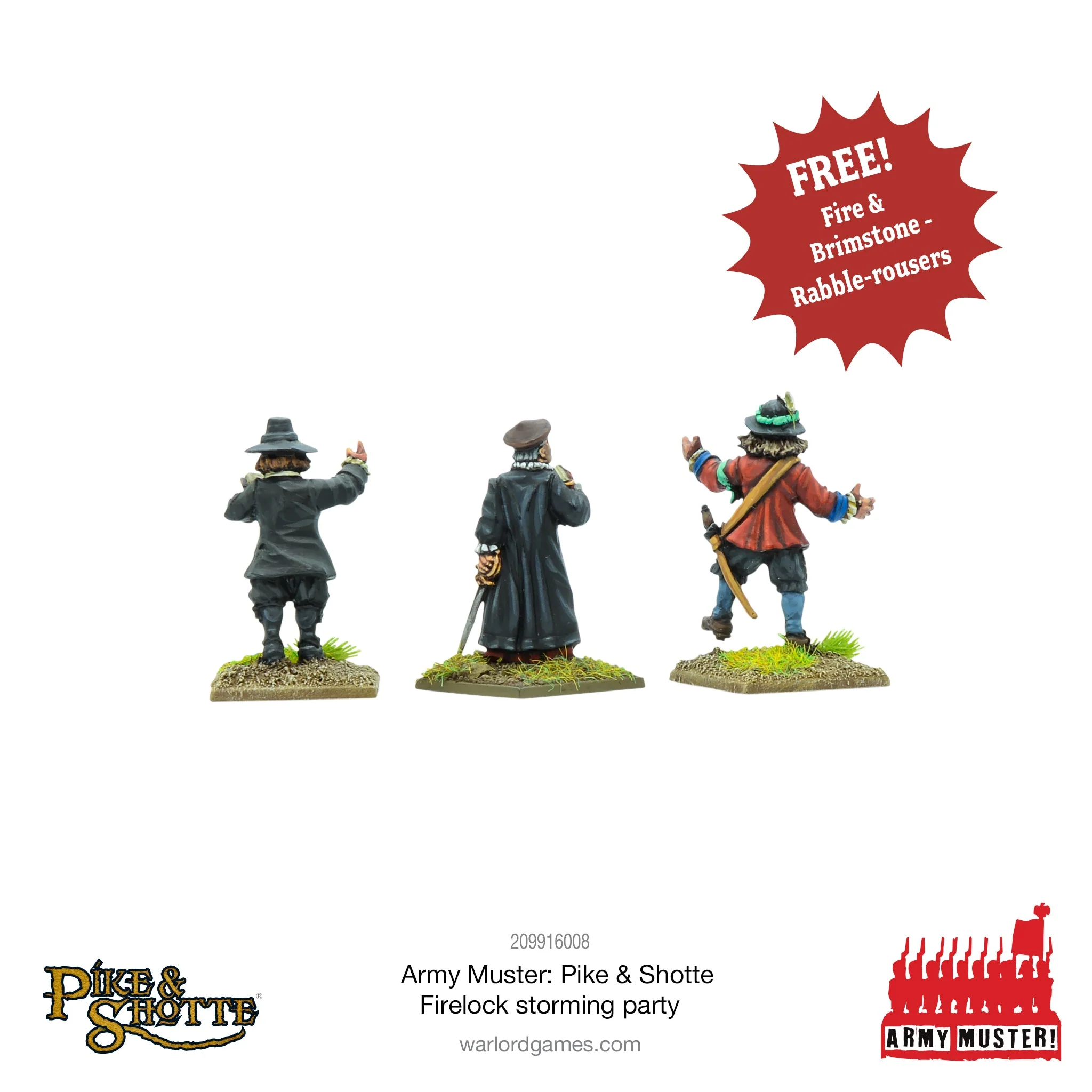 Army Muster: Pike & Shotte Firelock Storming Party - Image 6