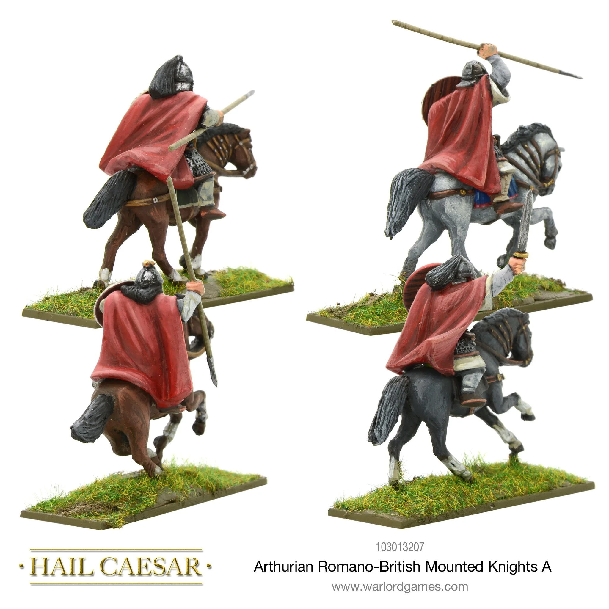Arthurian Romano-British mounted knights A - Image 2