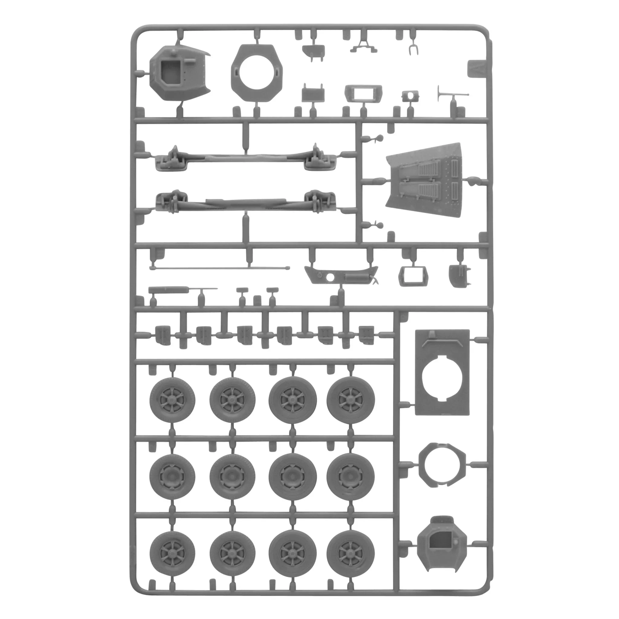 Autoblinda AB41/43 - Frames Only - Image 2