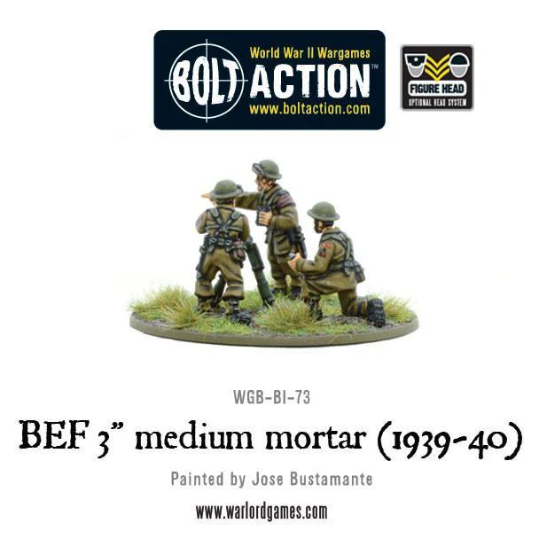BEF 3" medium mortar (1939-40) - Image 2