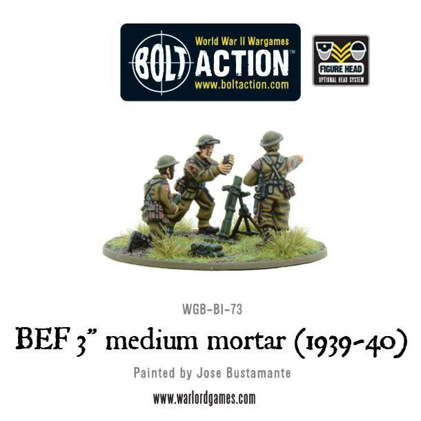 BEF 3" medium mortar (1939-40) - Image 4