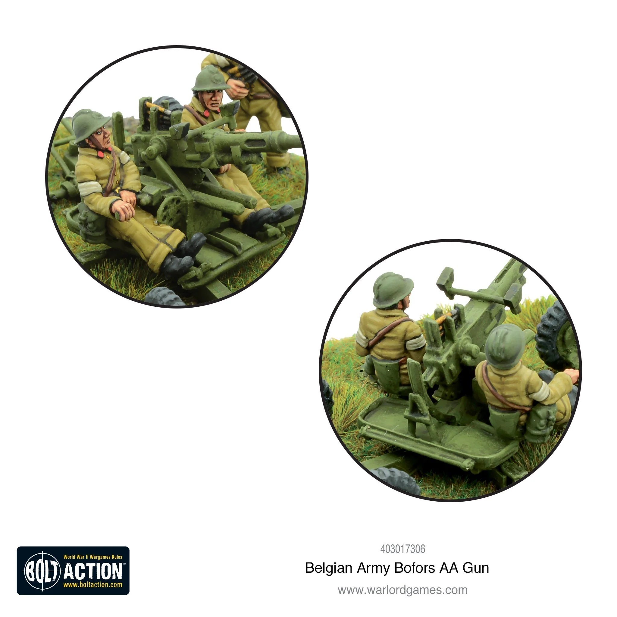 Belgian Army Bofors AA gun - Image 3