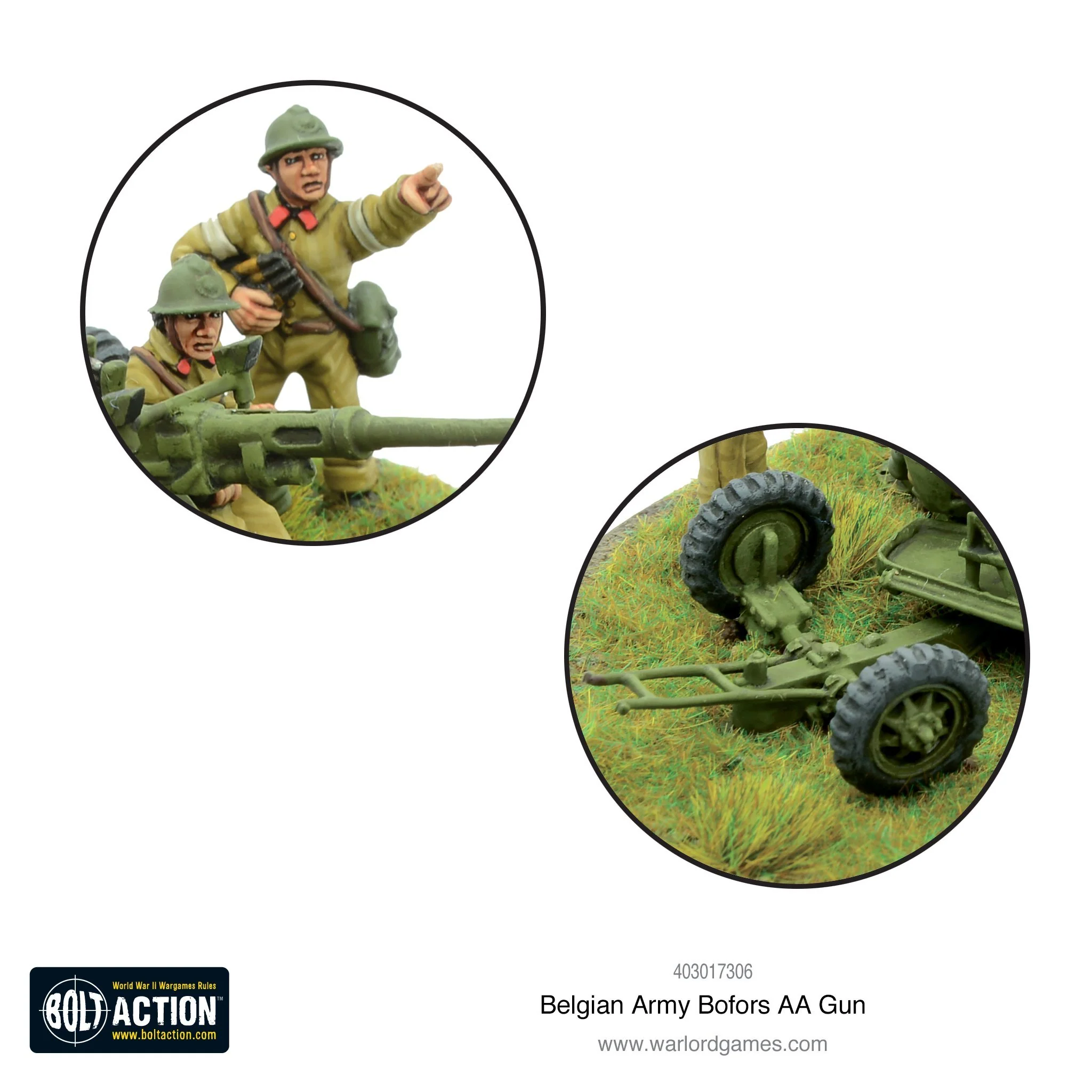Belgian Army Bofors AA gun - Image 4