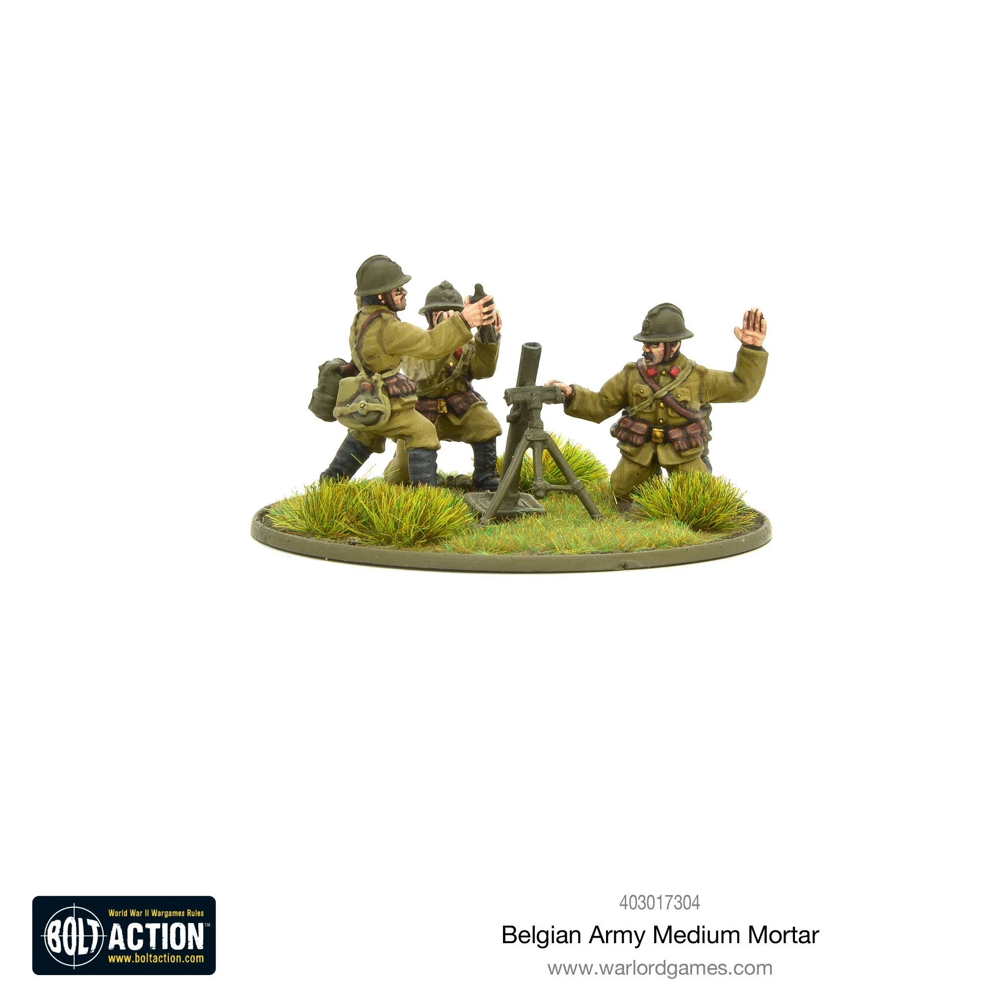 Belgian Army medium mortar - Image 2