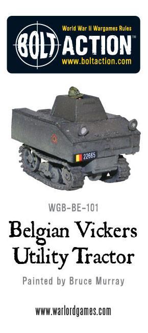 Belgian Vickers Utility Tractor - Image 4